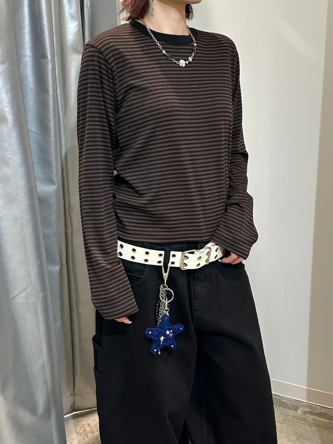 4/4 20:00発売【youll】basic border long sleeve tee (2color)