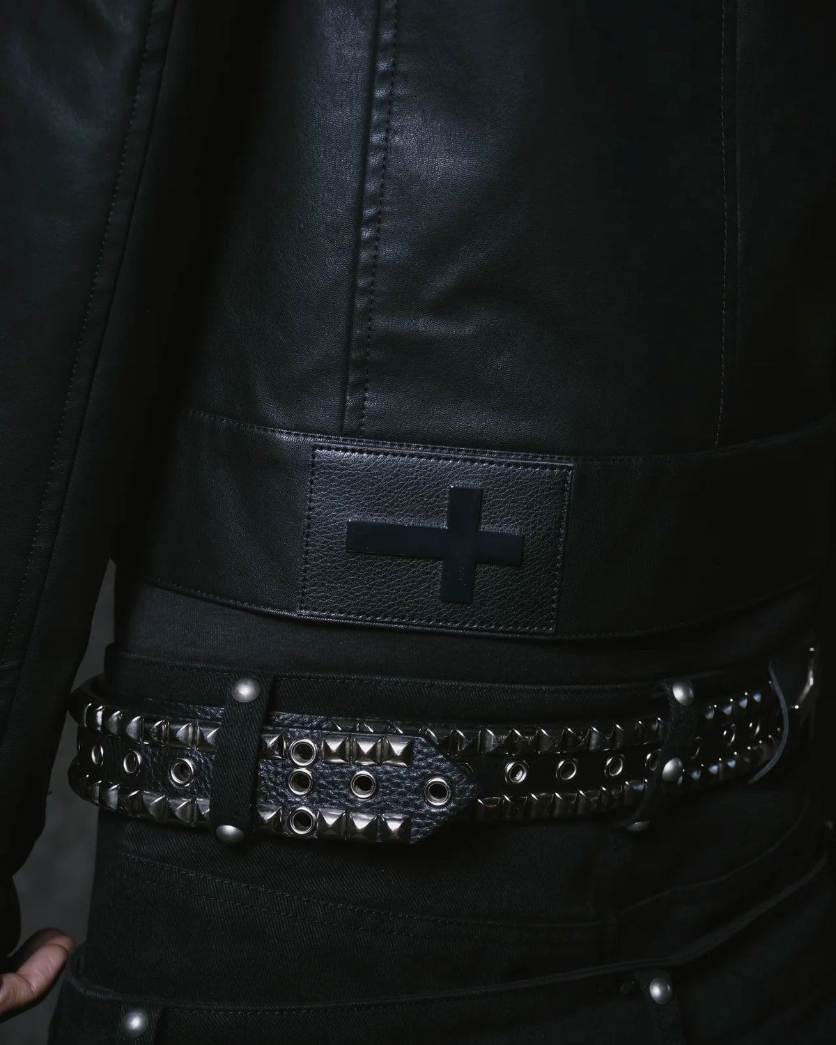 【TYPE SHADE】TYPE SWAG STUDS LETHER FOODIE