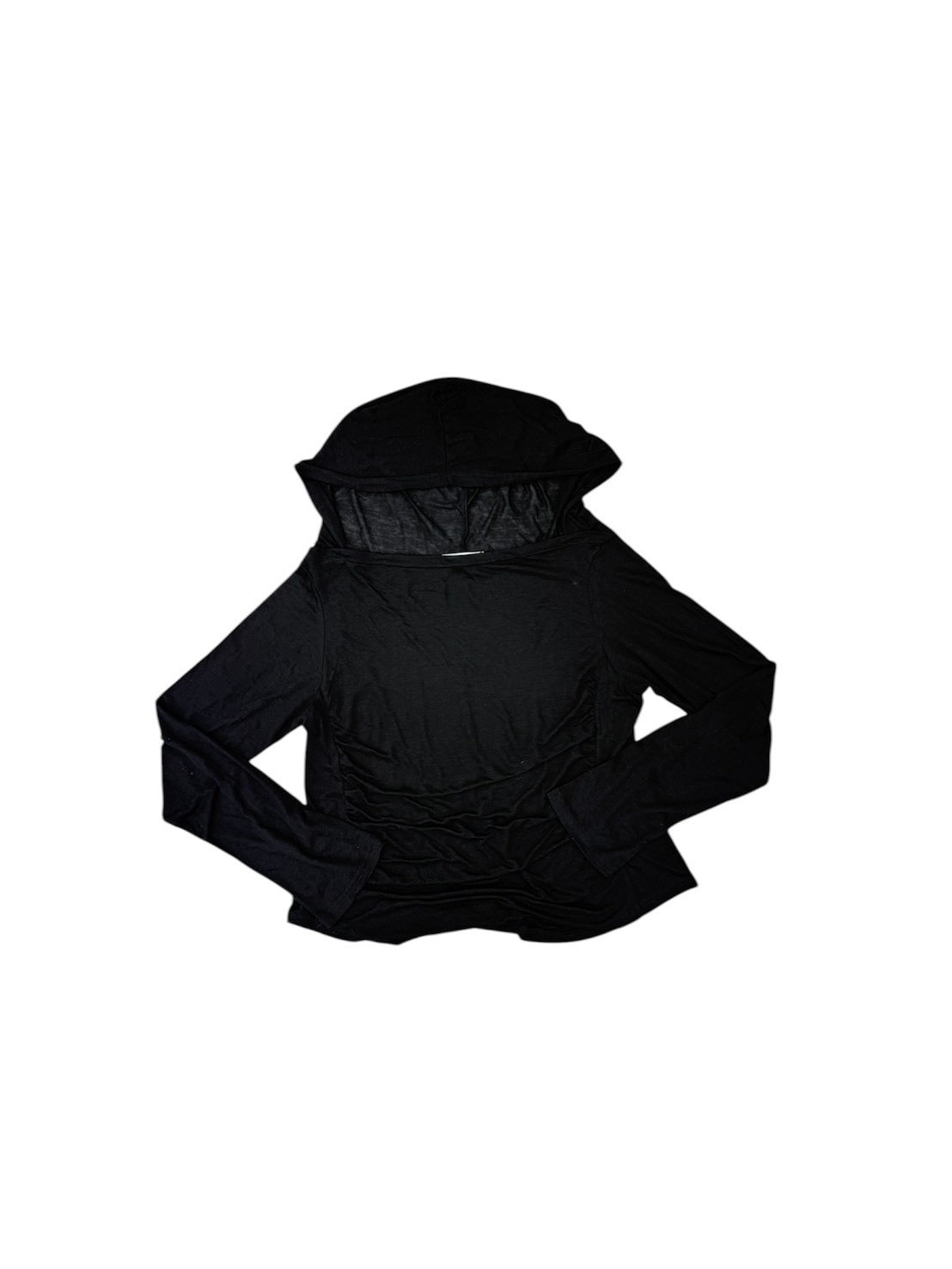 受注制【nmtc+】drape sheer hoodie (2color)