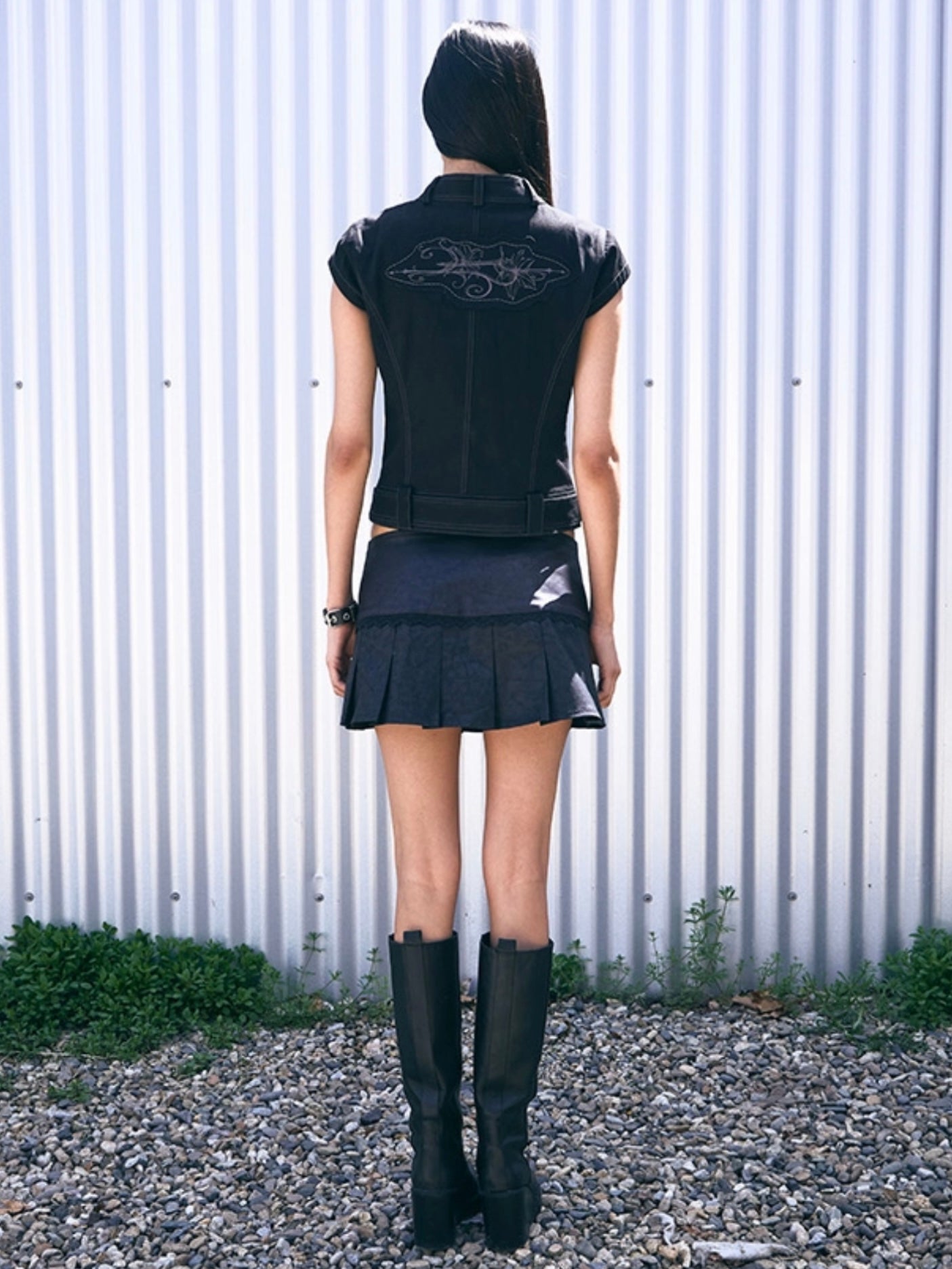6/6 20:00発売【NOT KNOWING】Short Sleeve Double Jacket