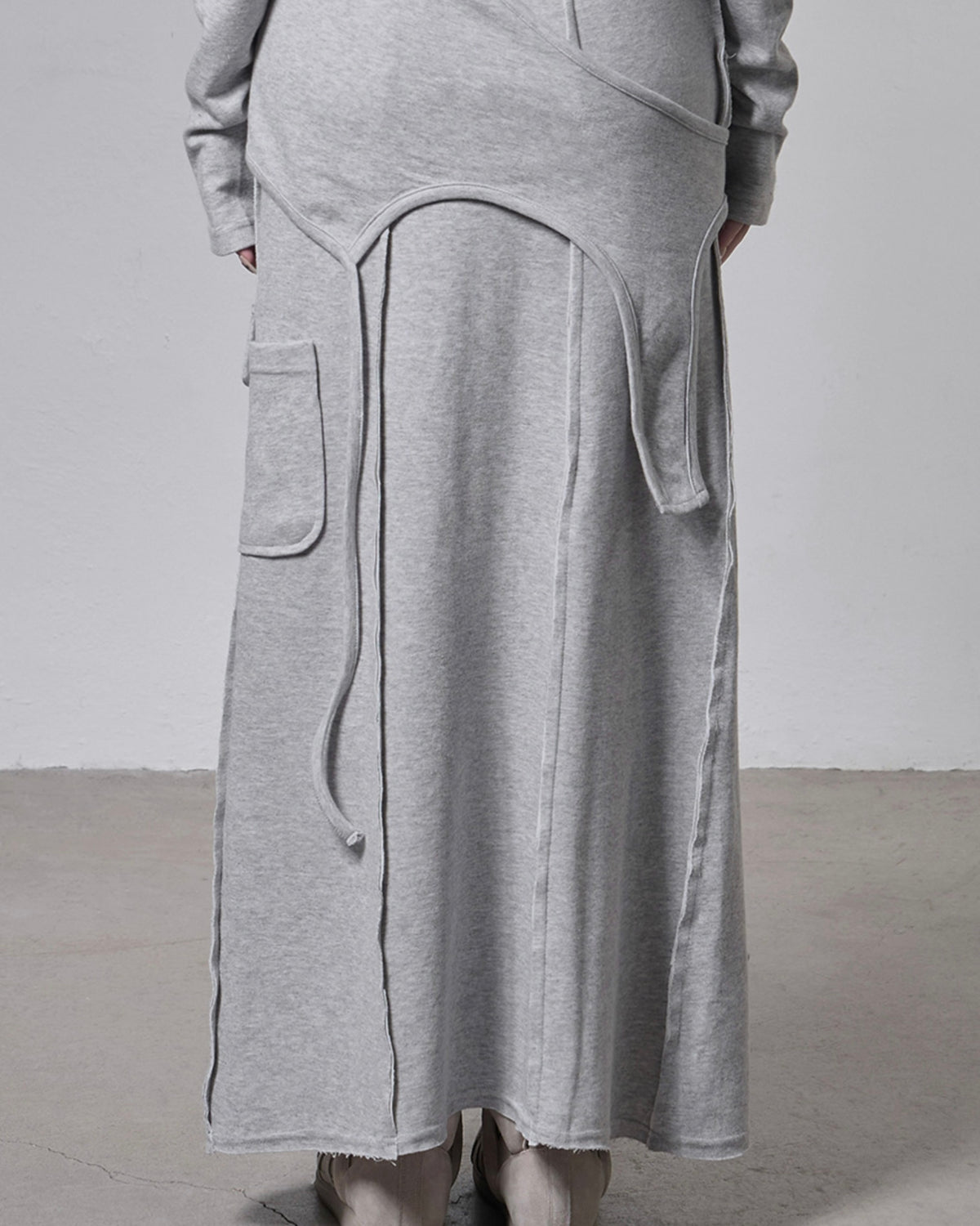 【FANCY CLUB】OVERLAY MAXI SKIRT