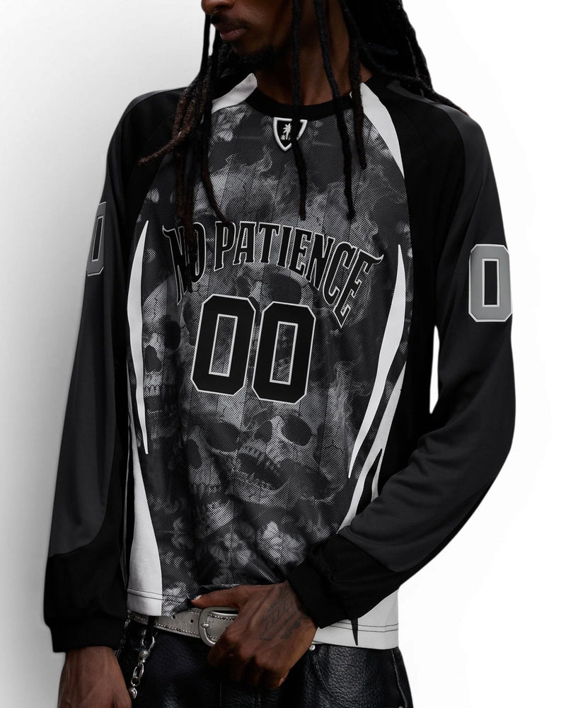 【THEBOYHASNOPATIENCE】LUMINOUS DAWN EVIL BAT JERSEY