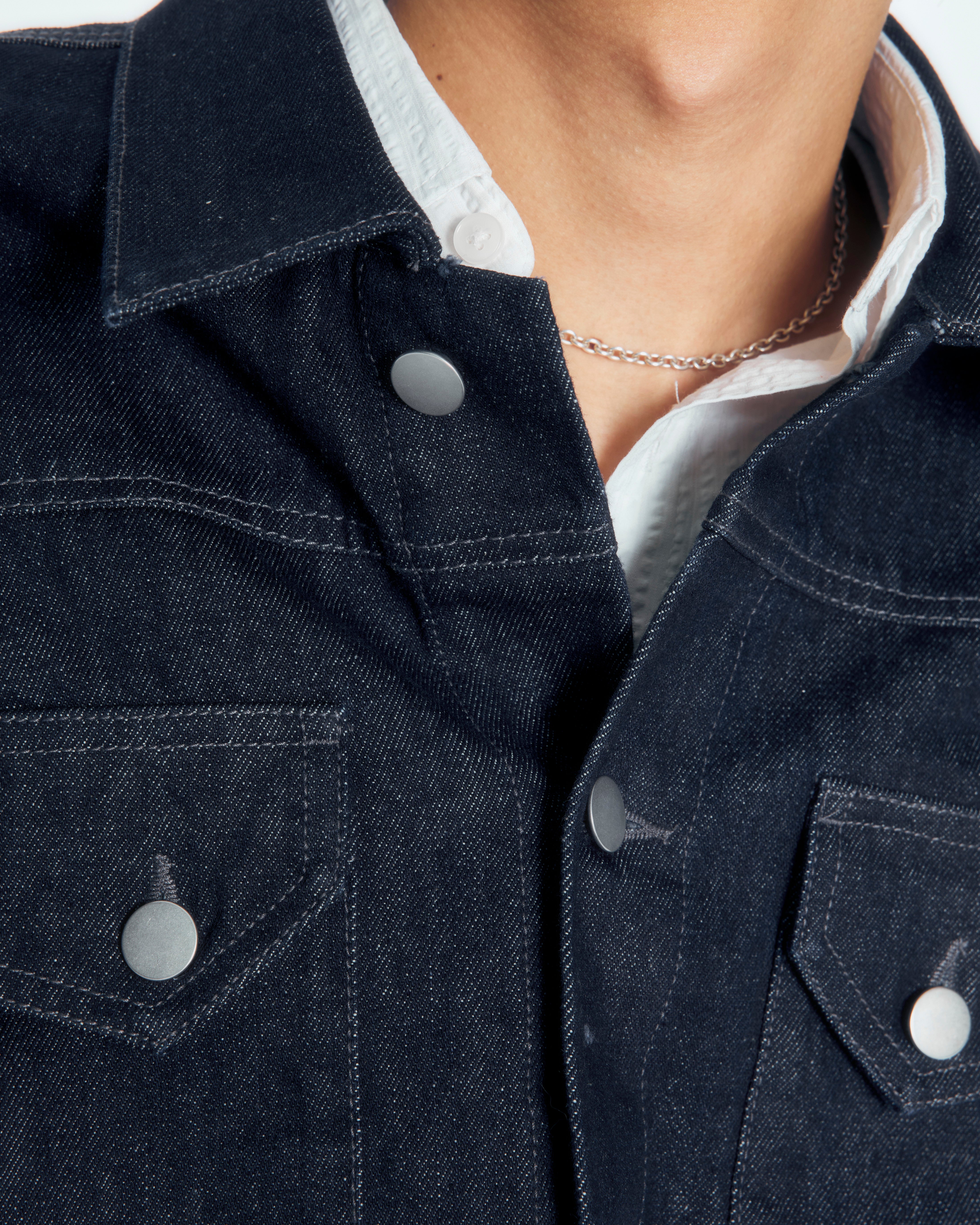 【CS】denim short jacket