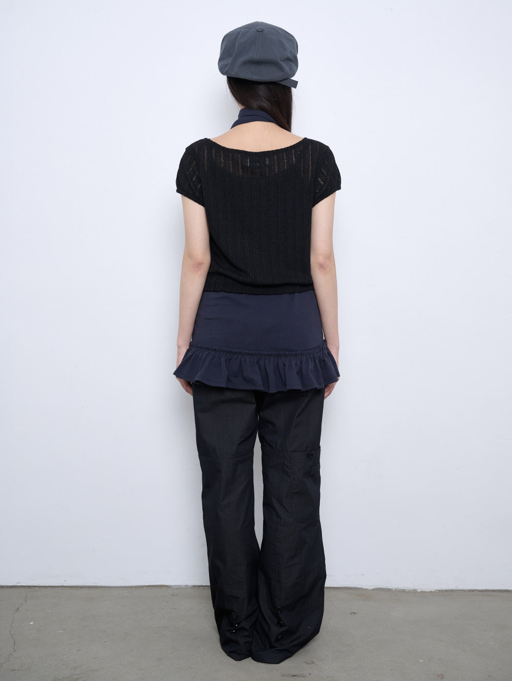 【TUOMIO】LIGHT LAYERED BOLERO