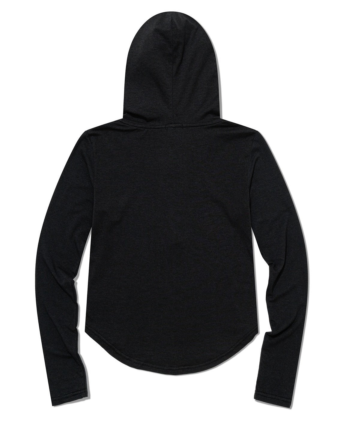 【Uglyshadow】SLIM LONG BUTTON HOODIE TOP