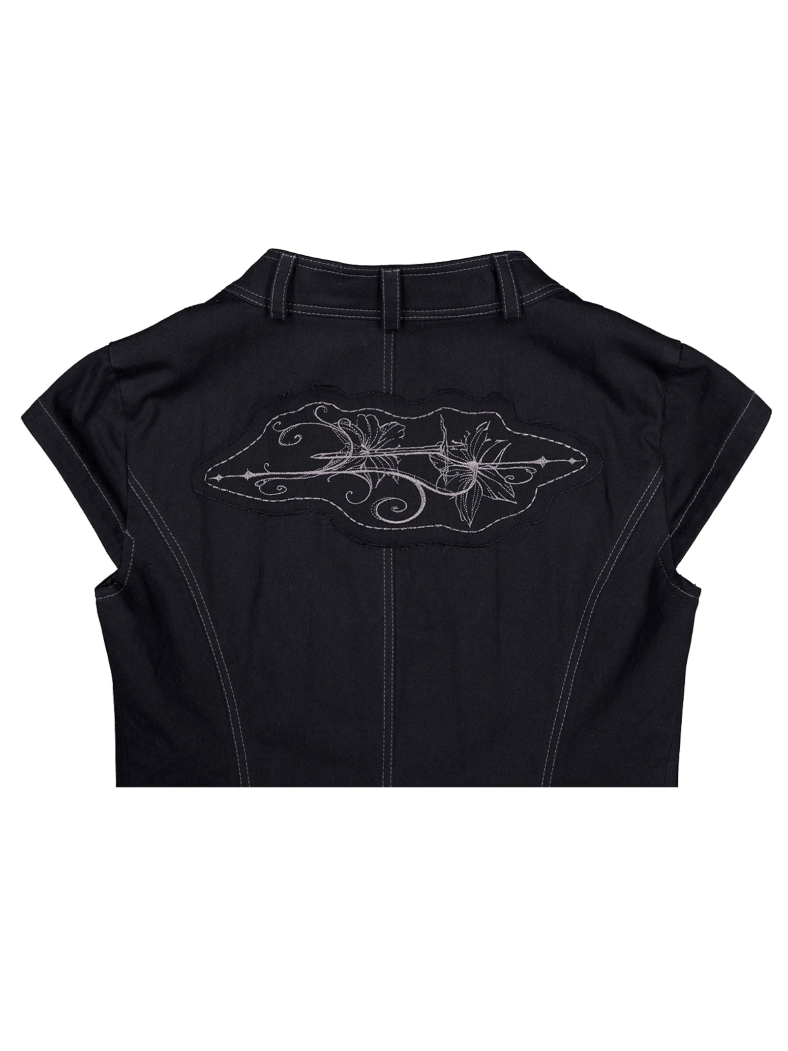 6/6 20:00発売【NOT KNOWING】Short Sleeve Double Jacket