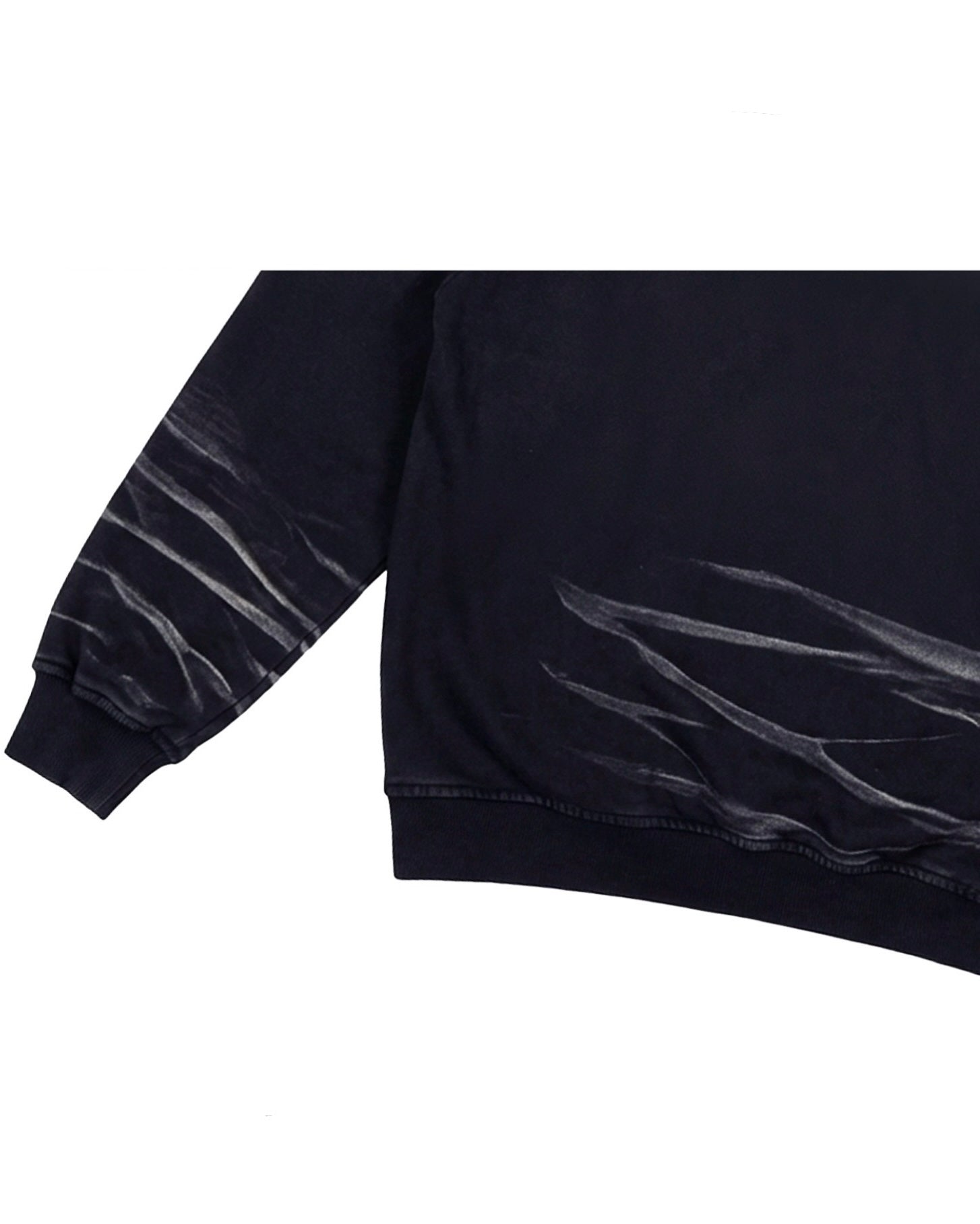 【BLR BLUER】Faded Layer Hoodie Zip-Up Jacket