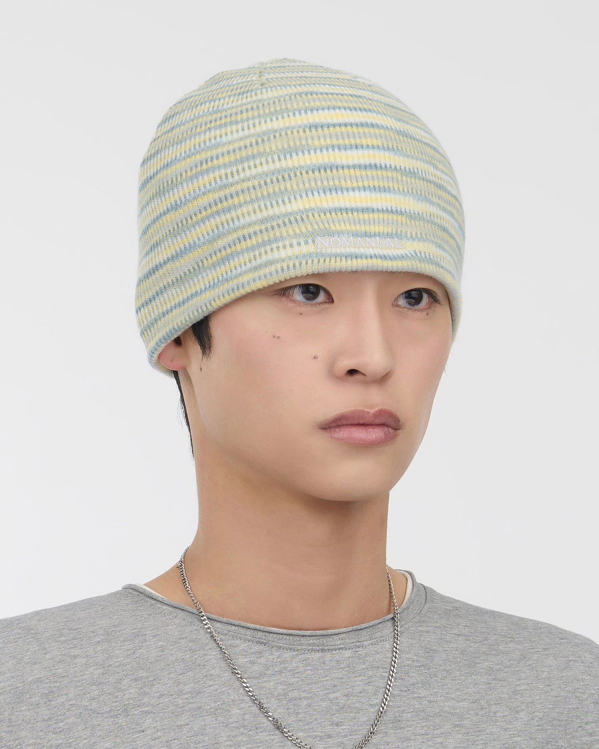【NOMANUAL】NM MIXED BEANIE