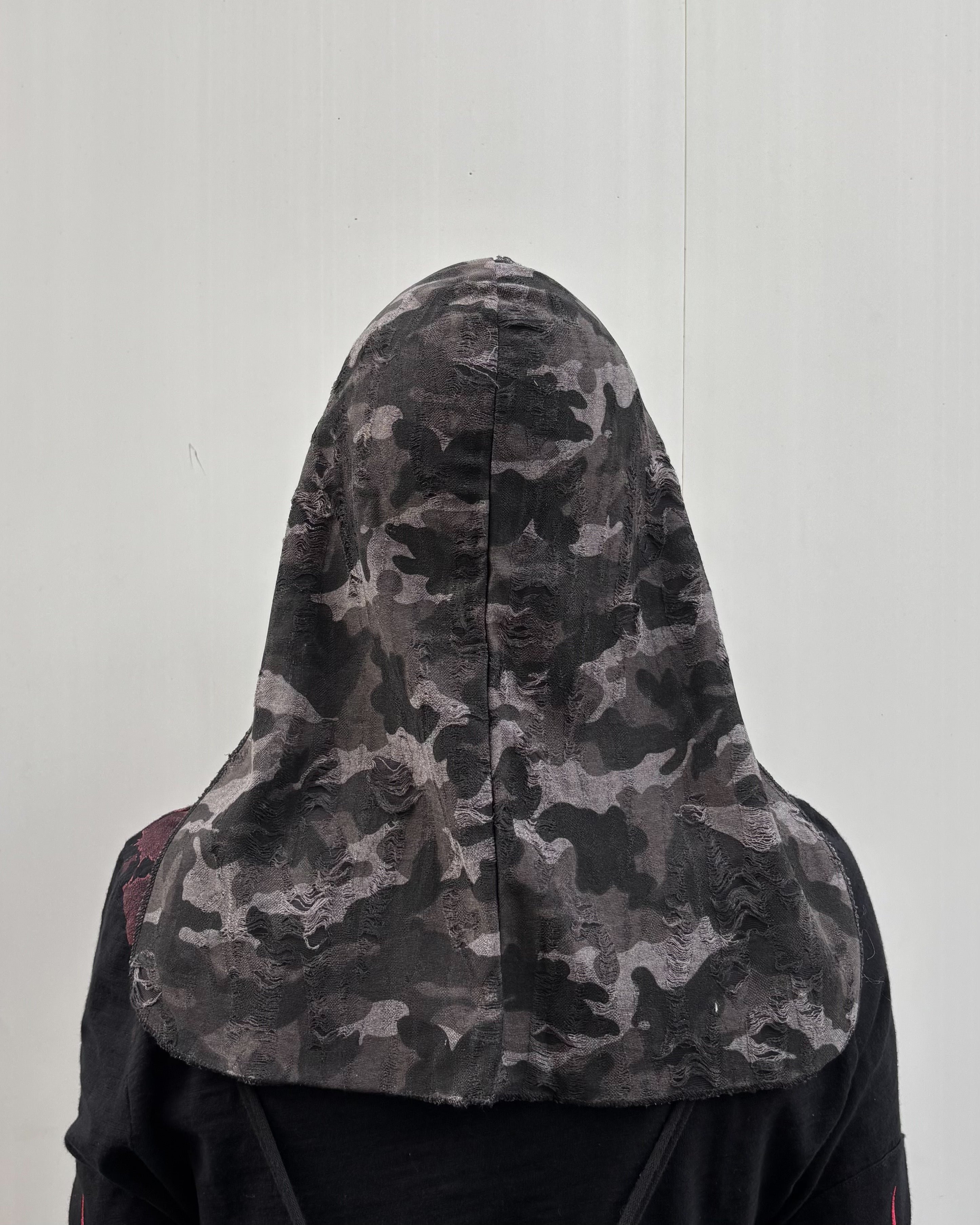 国際配送【Never mind the XU】damage camouflage balaclava