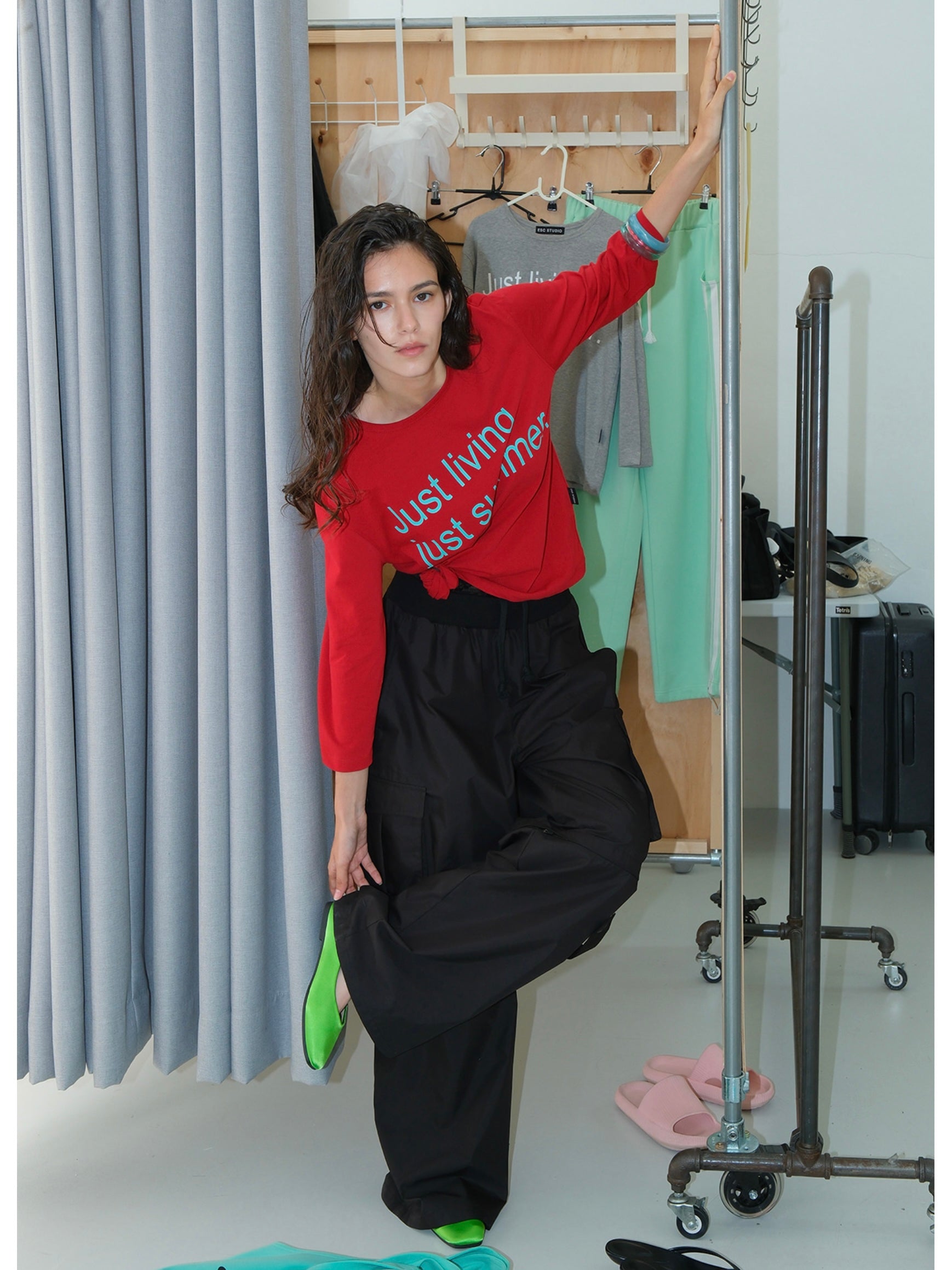 シャツ esc studio ESC STUDIO】just summer t-shirt – PRESSING WEB SHOP