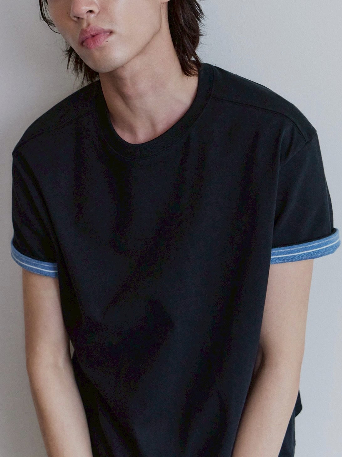 【Waviness】Stripe Layered T-shirts