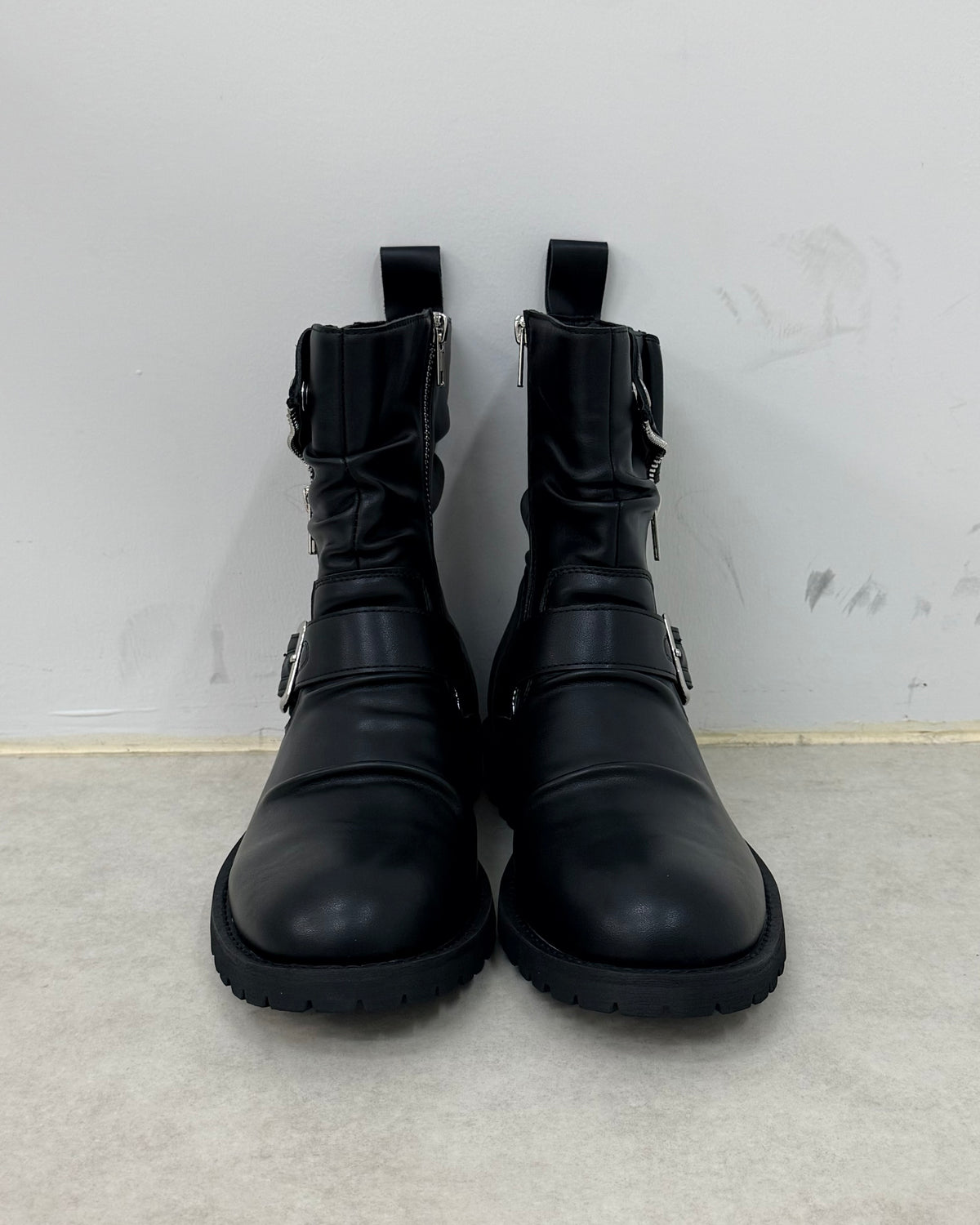 国際配送【RENOL】leather biker boots