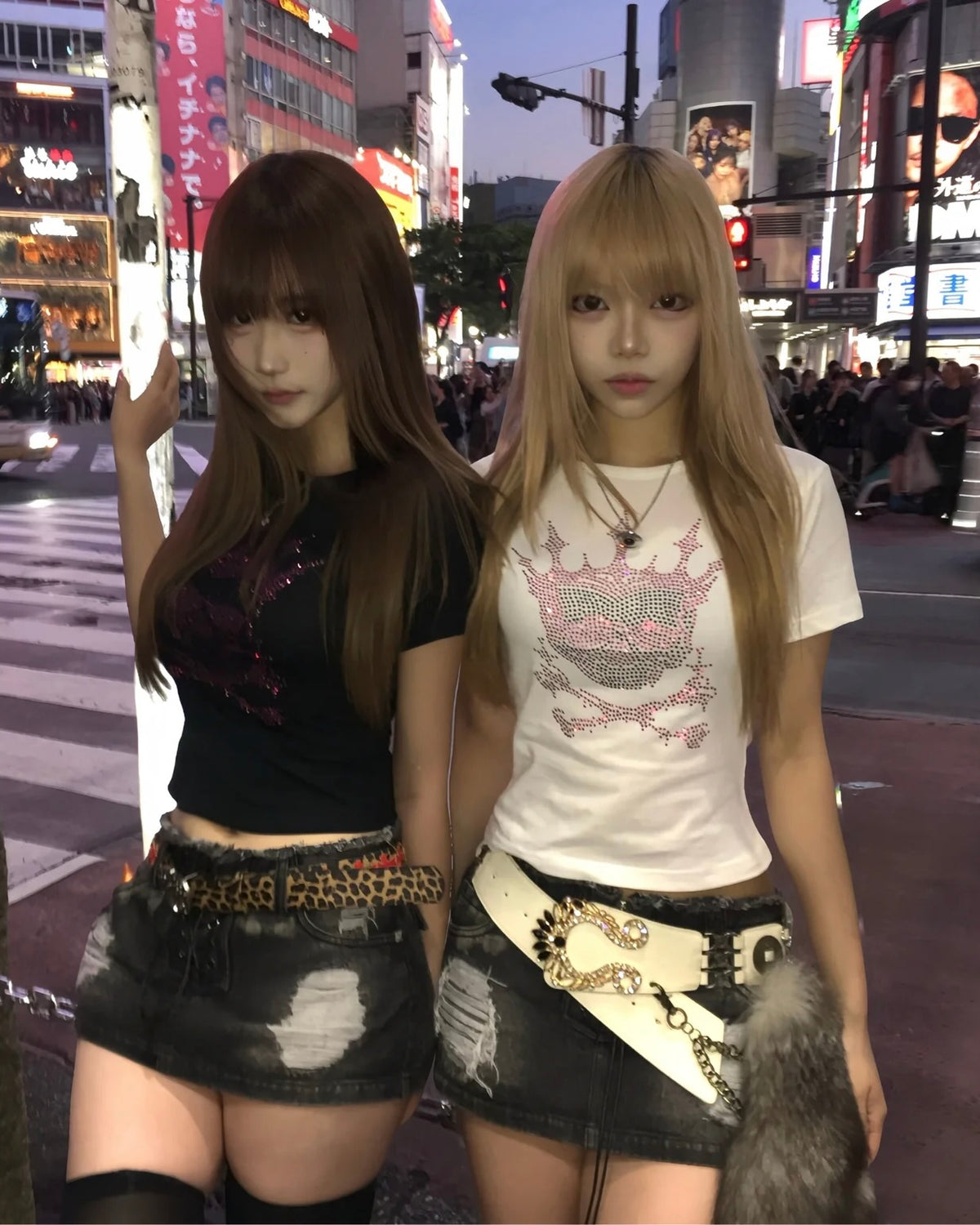 【TYPE SHADE】TYPE BLOKEN HALO SKIRT