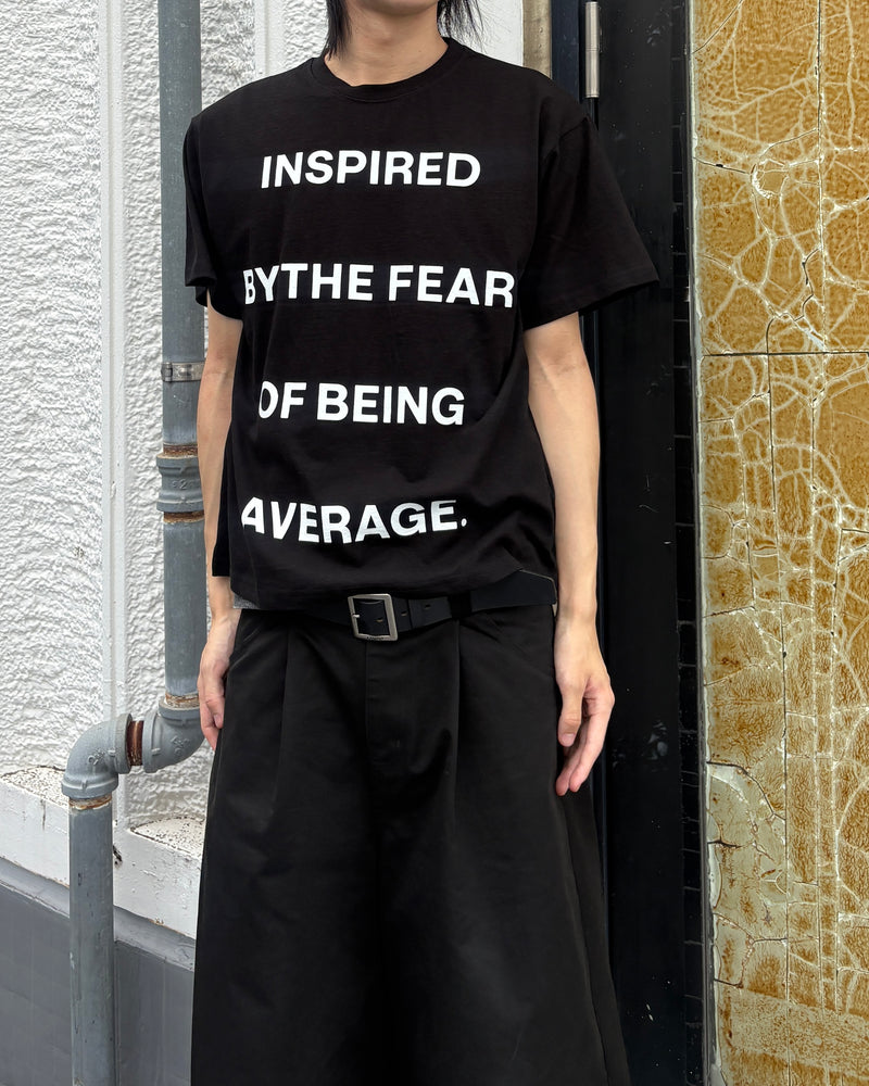受注制【youll】message tee (3color)