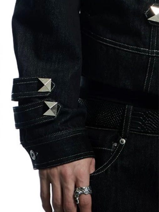 【DND4DES】Punk Court Raw Denim Jacket