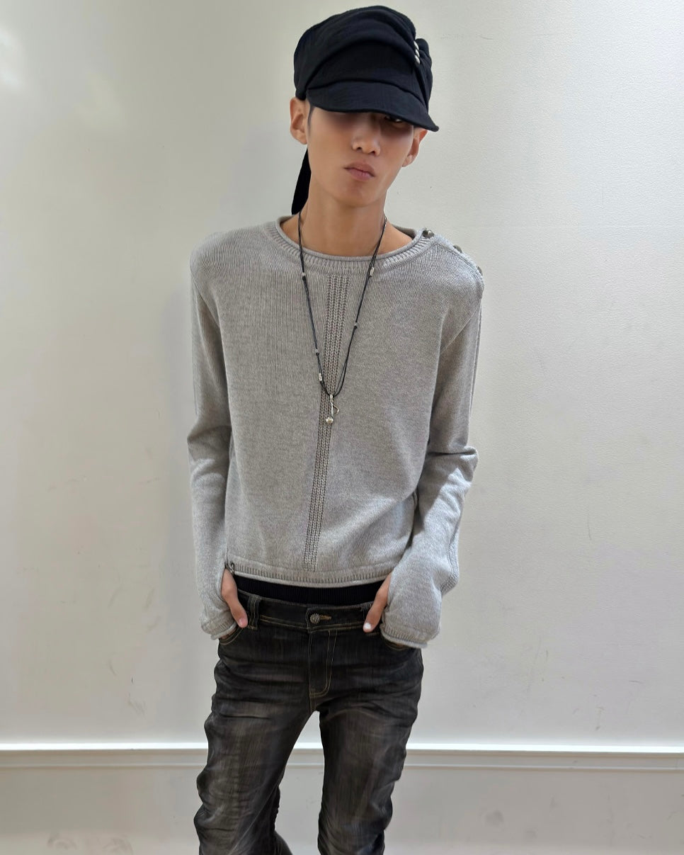 【LECYTO】Studded Strap Cap