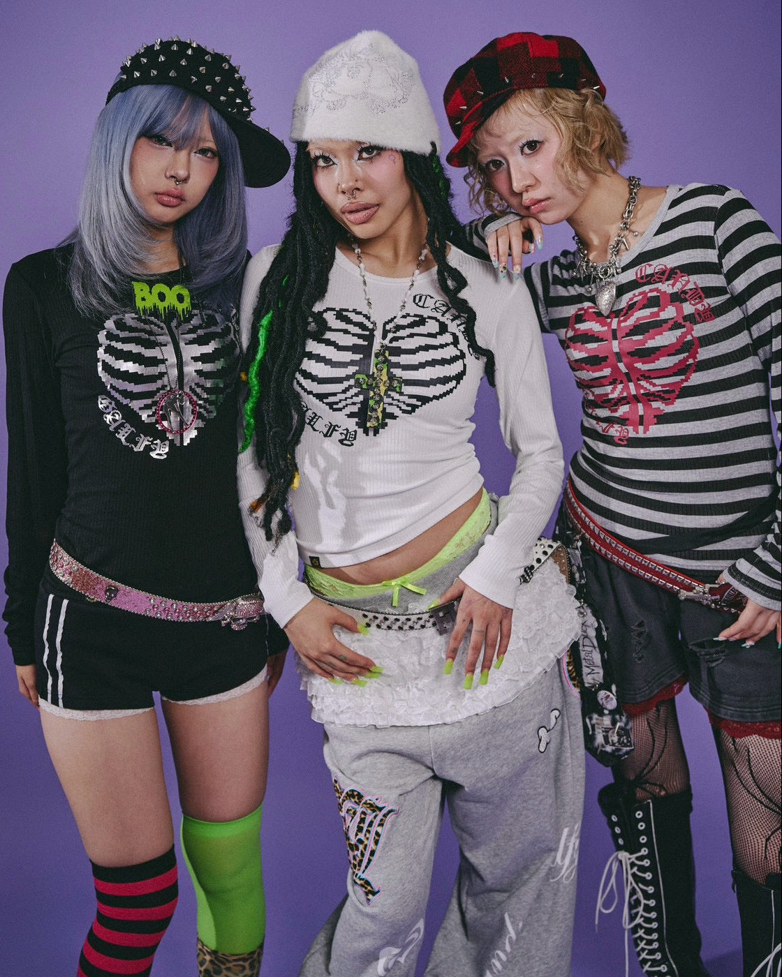 【GALFY】骨×LOVE ロンTee