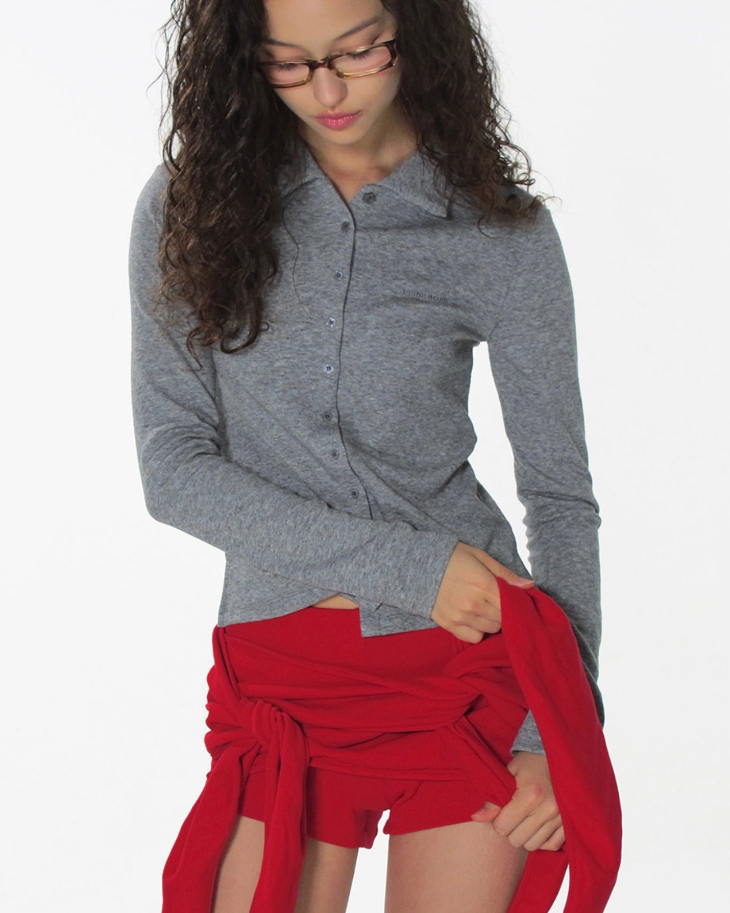 【CRANK】CLASSIC COLLARED CARDIGAN