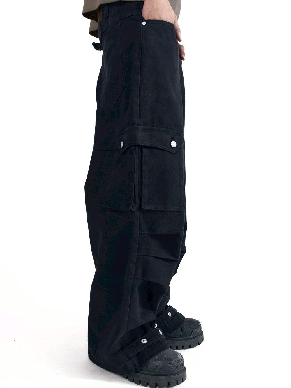 【AAKAM】Cowboy Chaps Cotton Pants