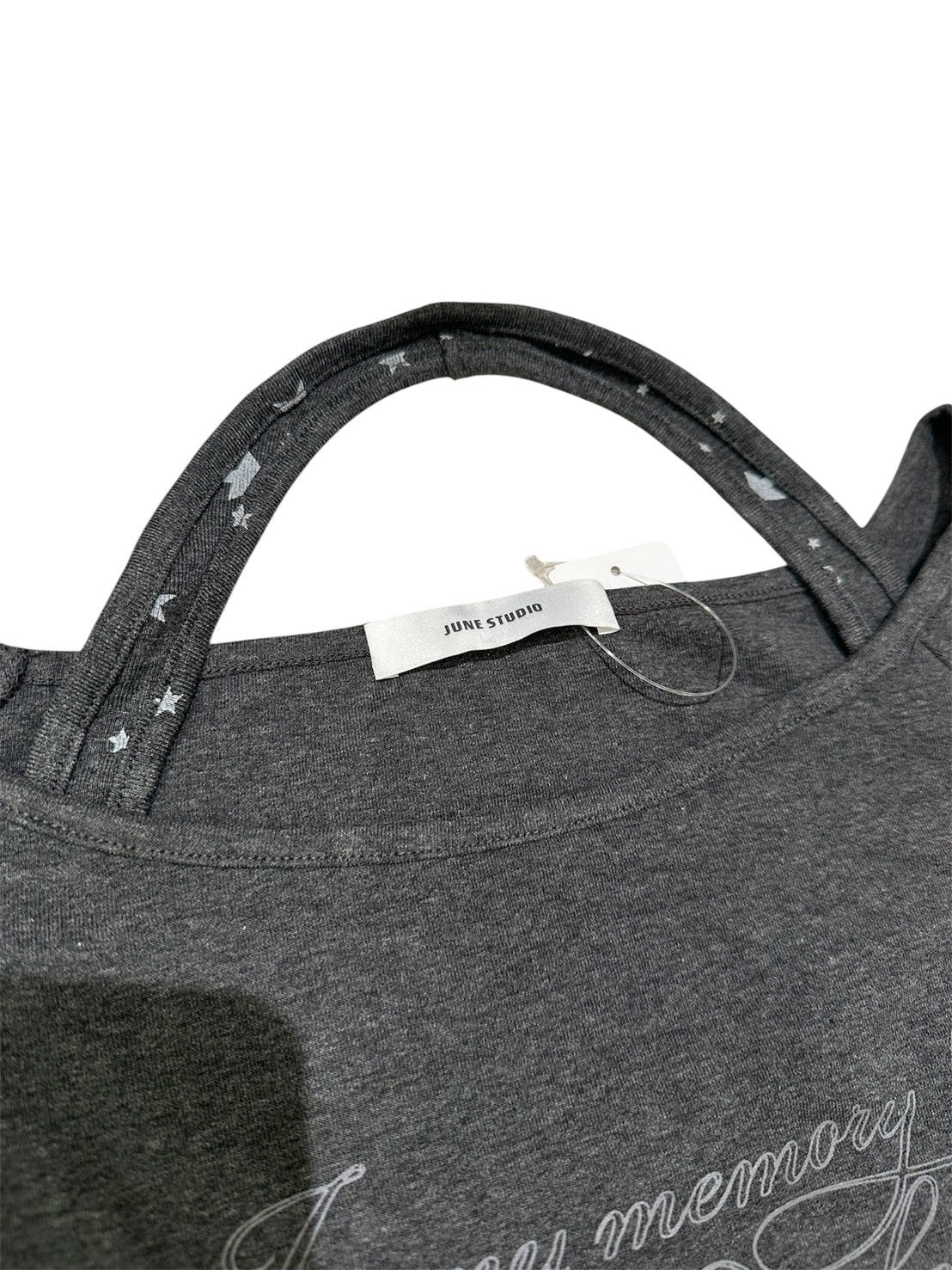 【nmtc+】Bijou Halter Layered Tee (3color)