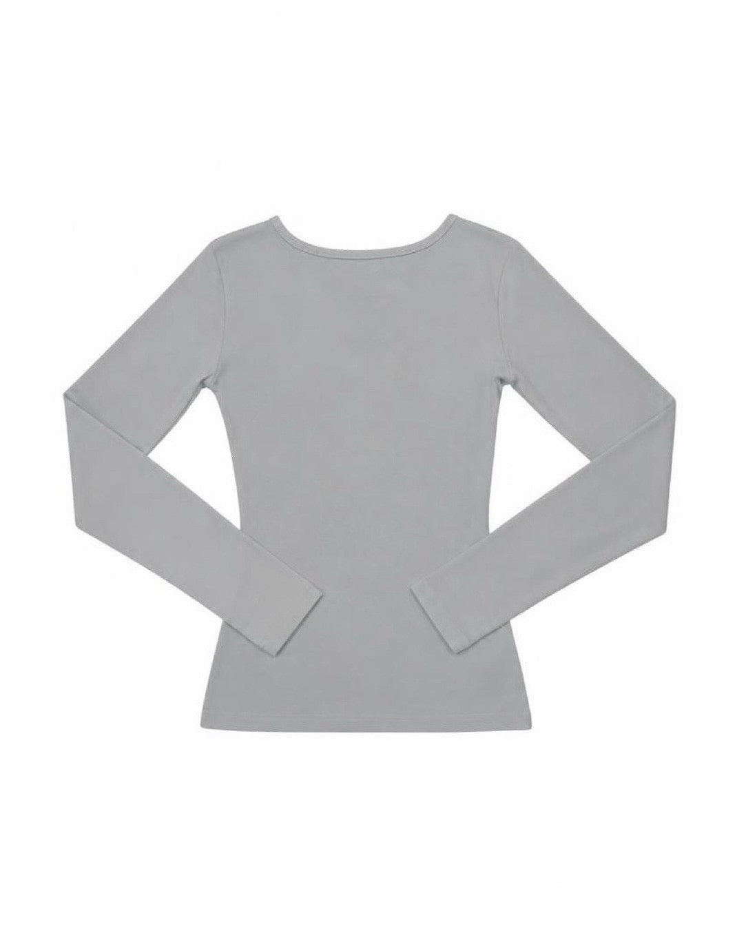 受注制【nmtc+】Belt Wrap Long Sleeve Top (2color)