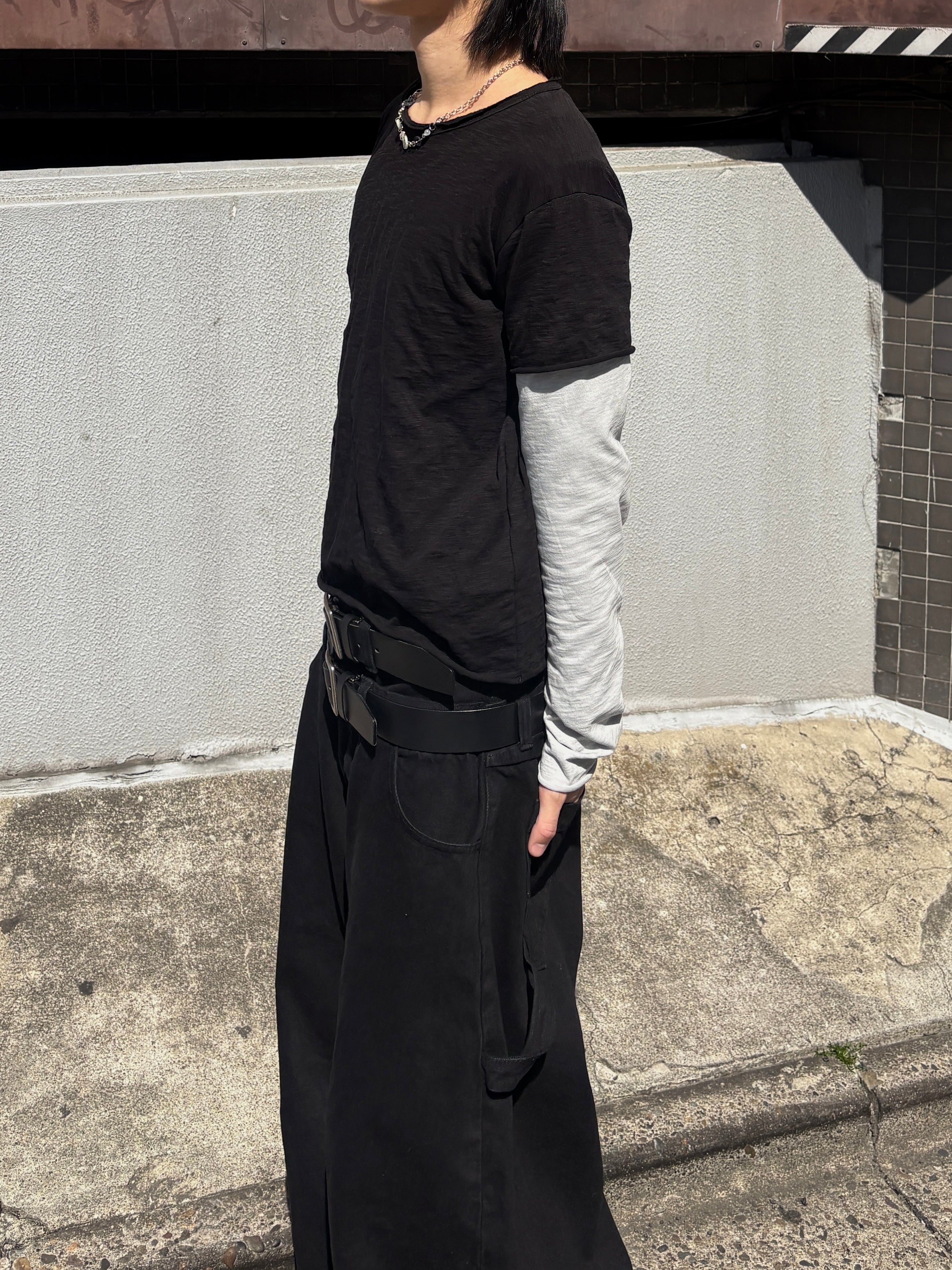 【youll】layered long sleeve tee (2color)