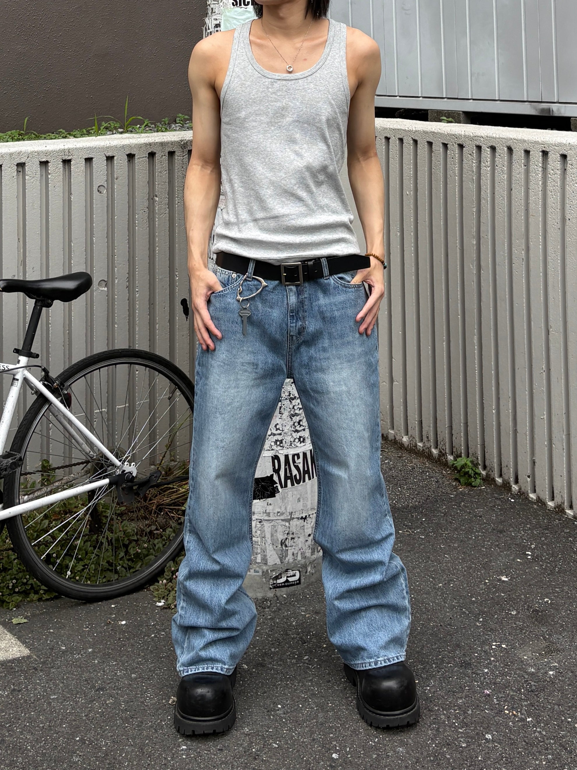 受注制【youll】Essential flare jeans