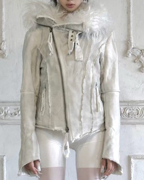 【YIKAI LABORATORY】INNER RADIANCE FUR JACKET