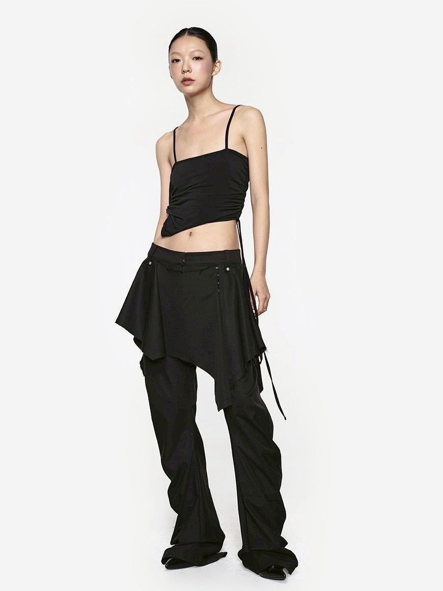 【ROCK CAKE】Bootcut Hook Skirt Pants