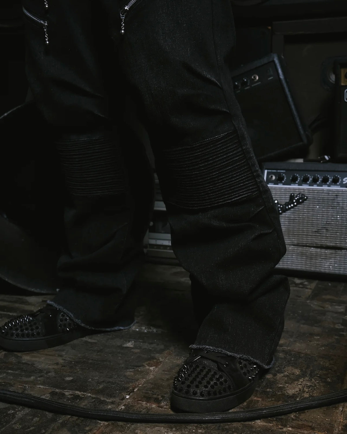 【TYPE SHADE】TYPE NEE BIKER STRAIGHT DENIM