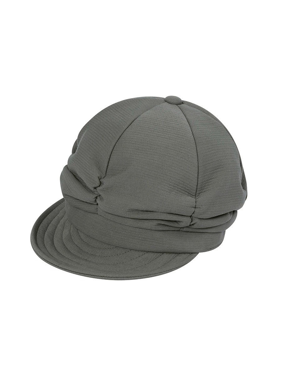 【Miseki seoul】Pleats shirring cap