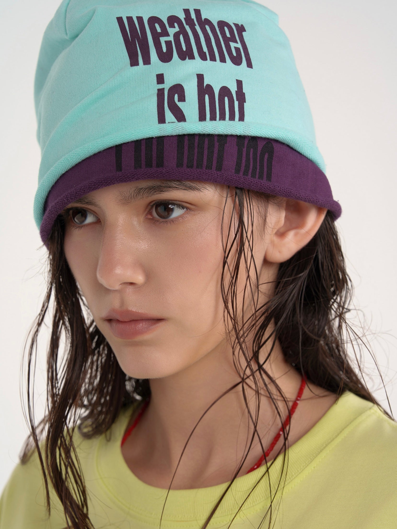 【ESC STUDIO】I'm hot double beanie