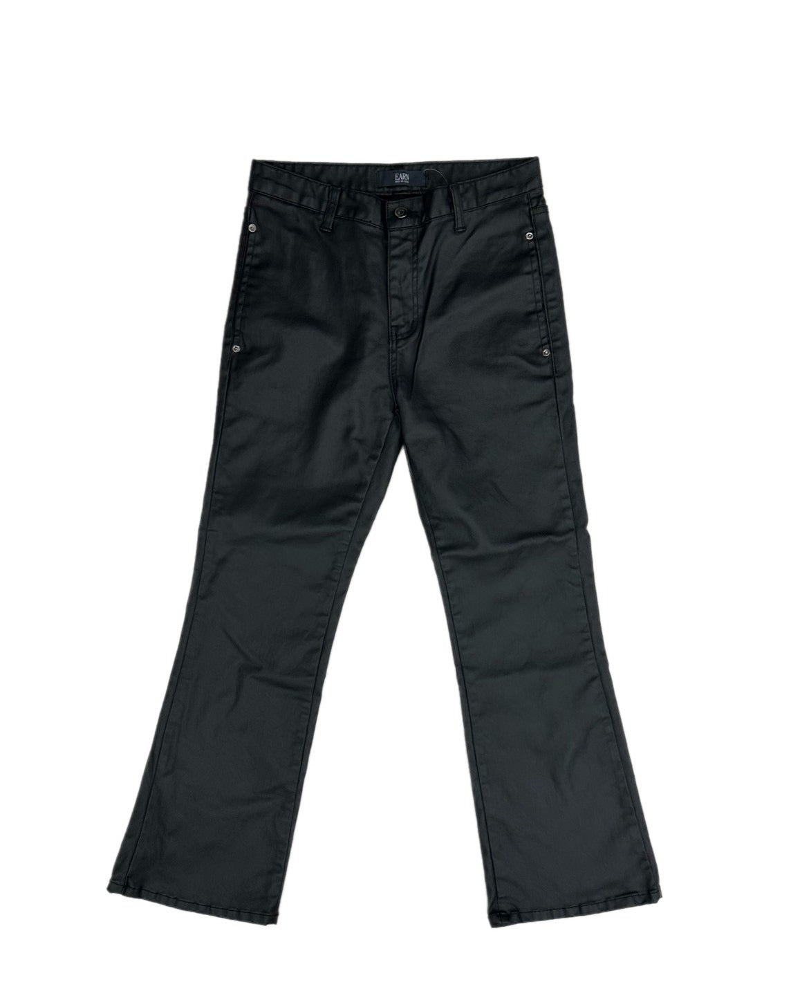 受注制【nmtc+】Coated bootcut washing pants
