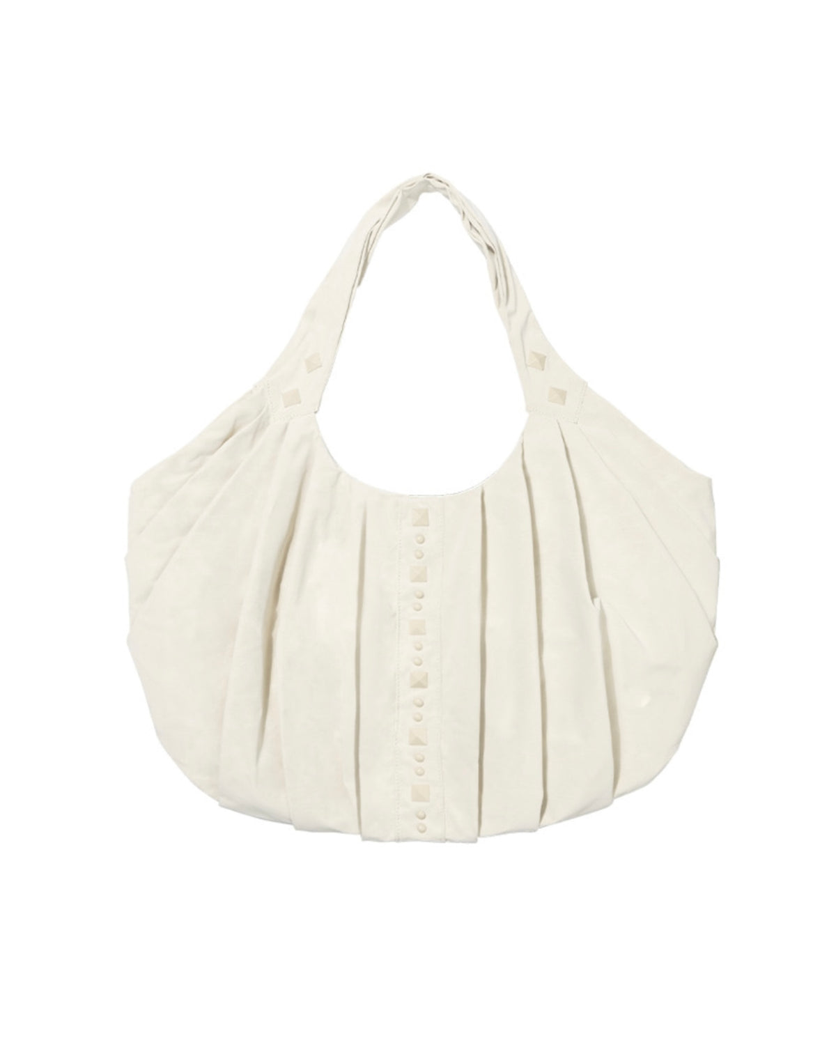 【FANCY CLUB】DRAPE FRINGE HOBO BAG