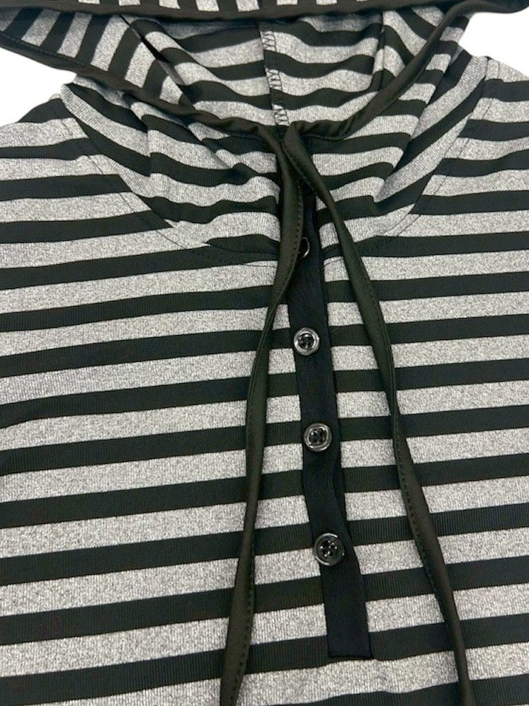 【nmtc+】border hooded long sleeve (2color)