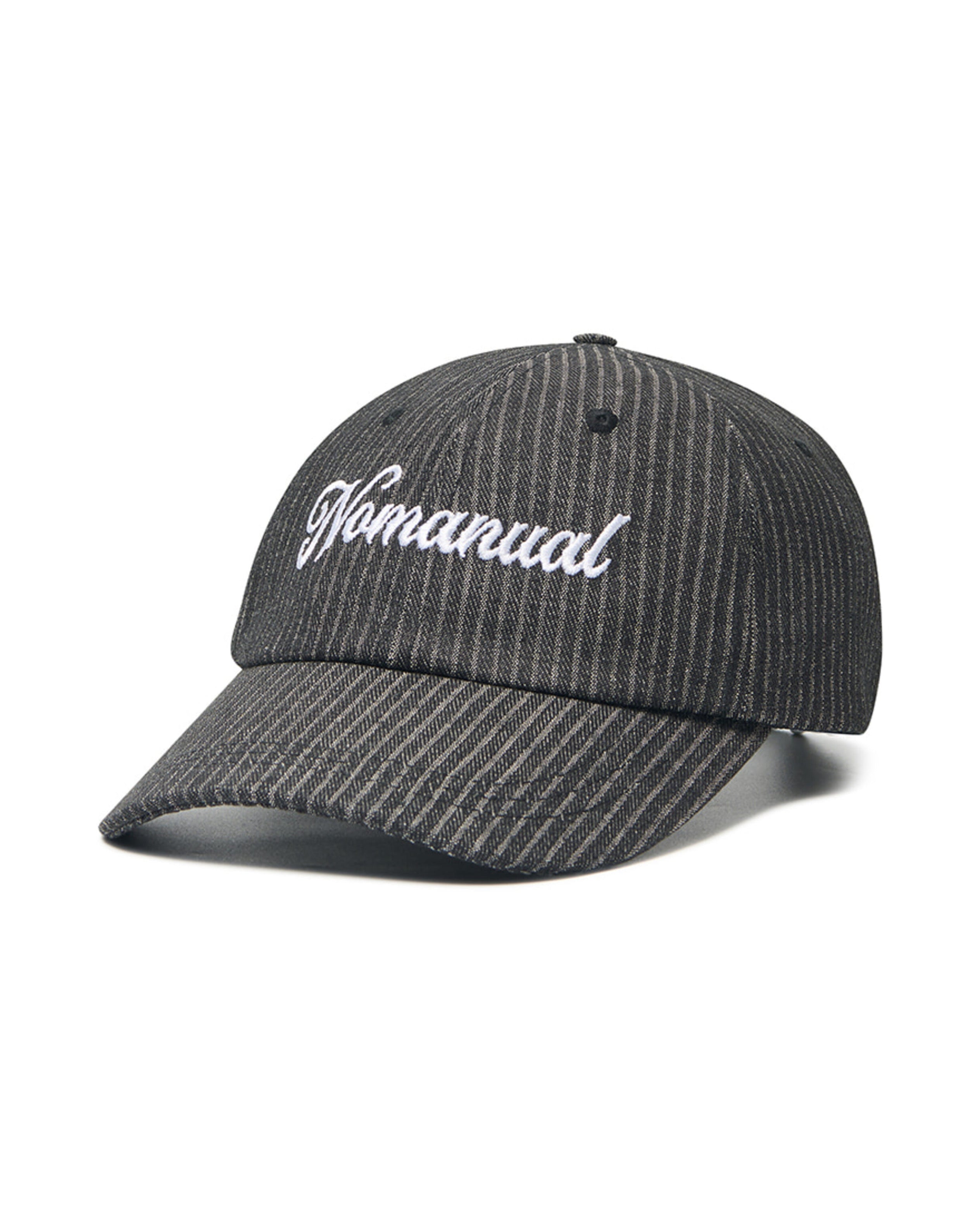 【NOMANUAL】NM STRIPE BALL CAP