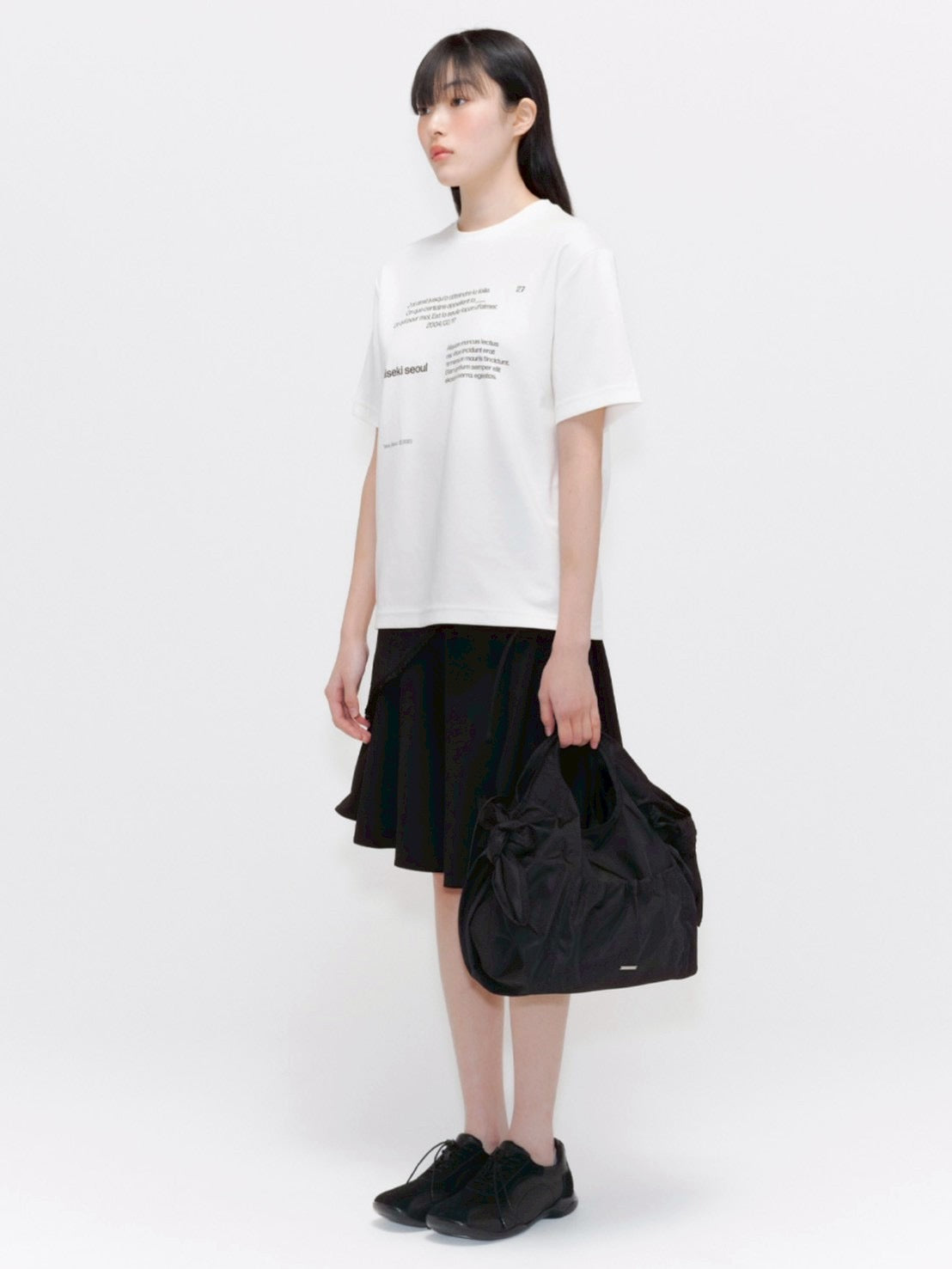 【Miseki seoul】Miseki typography short sleeves