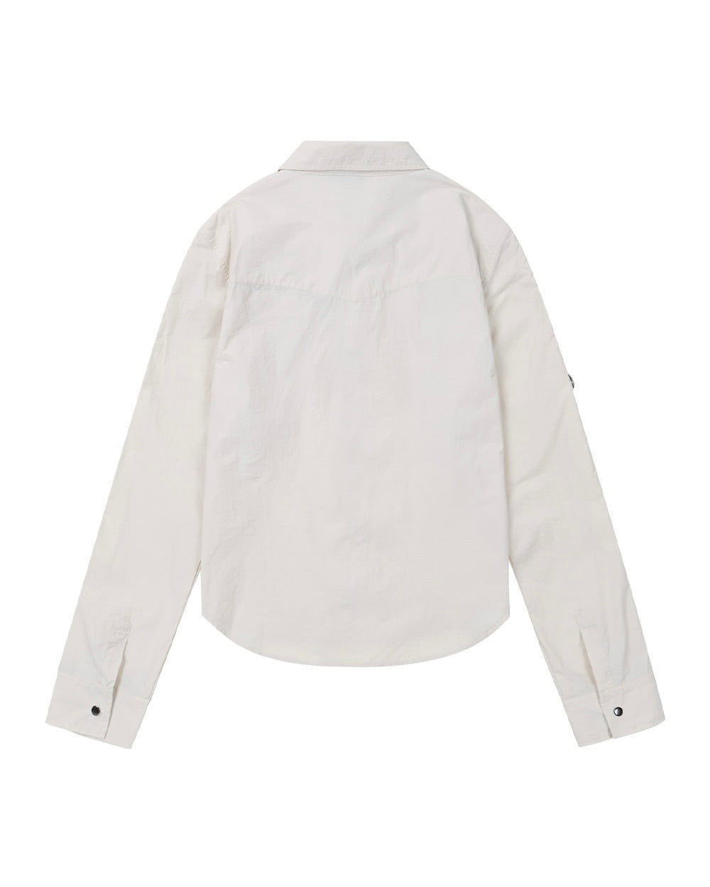 【AAKAM】Roll-Up Nylon Safari Shirts