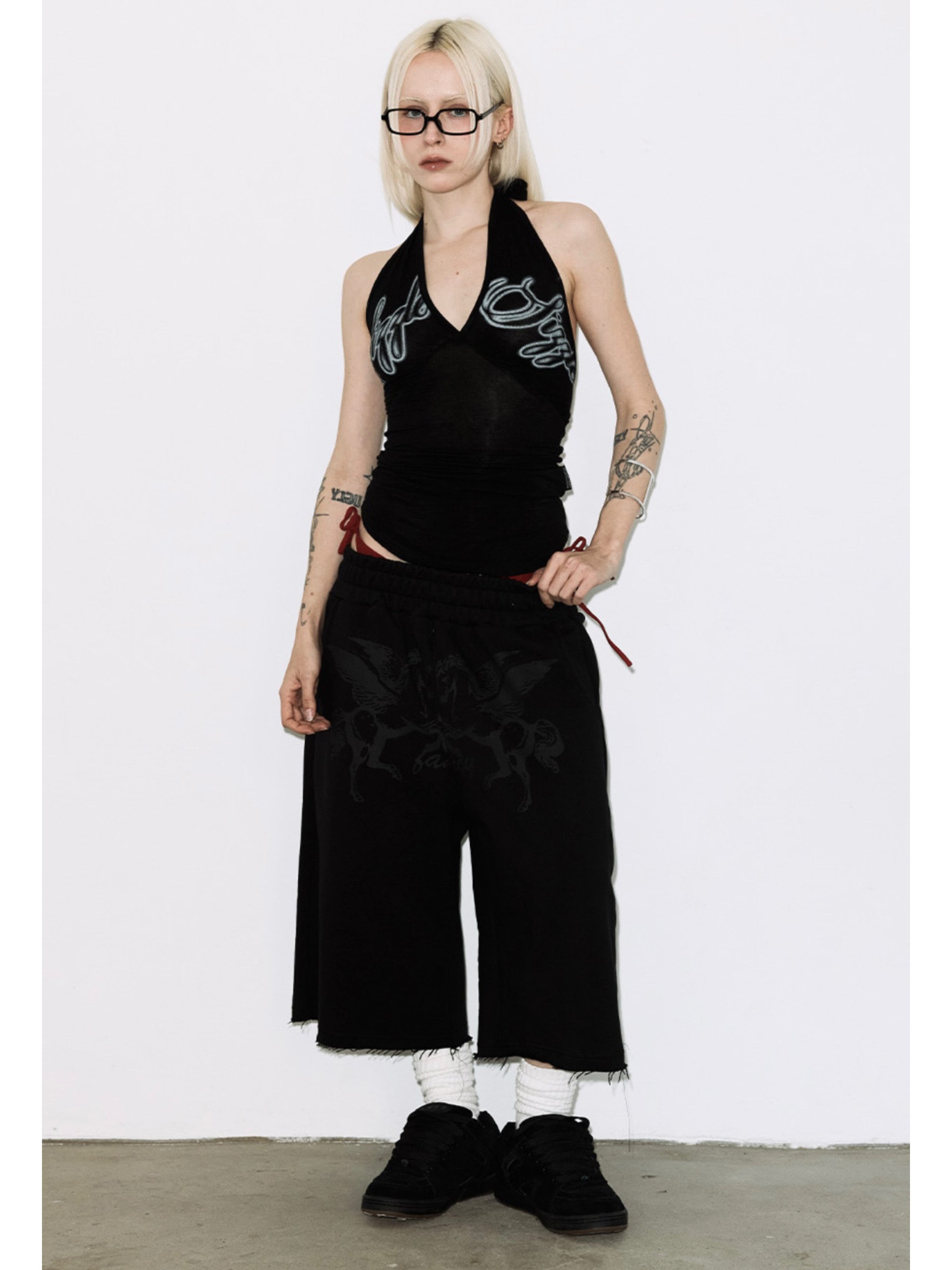 【FANCY CLUB】PEGASUS BERMUDA PANTS