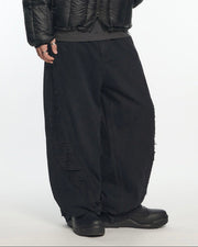 【NOMANUAL】PANEL DESTROYED PANTS