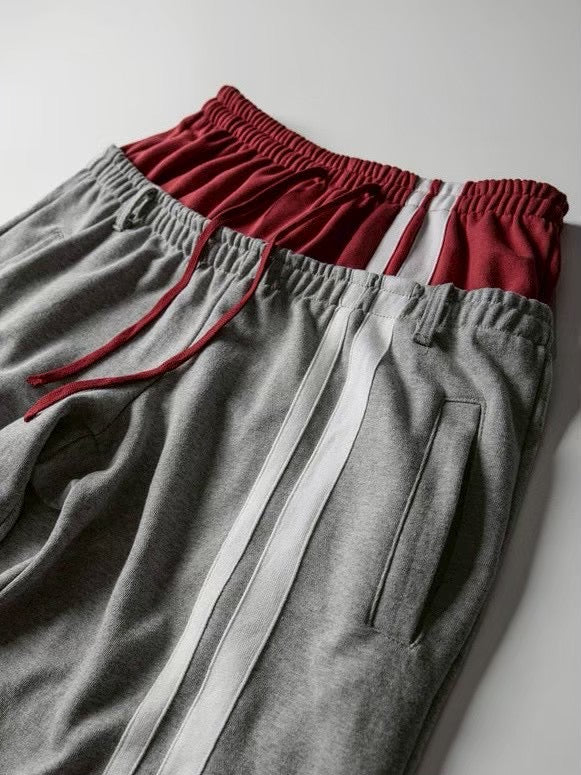 【roaringrad】Double Waist Bermuda Sweat Pants