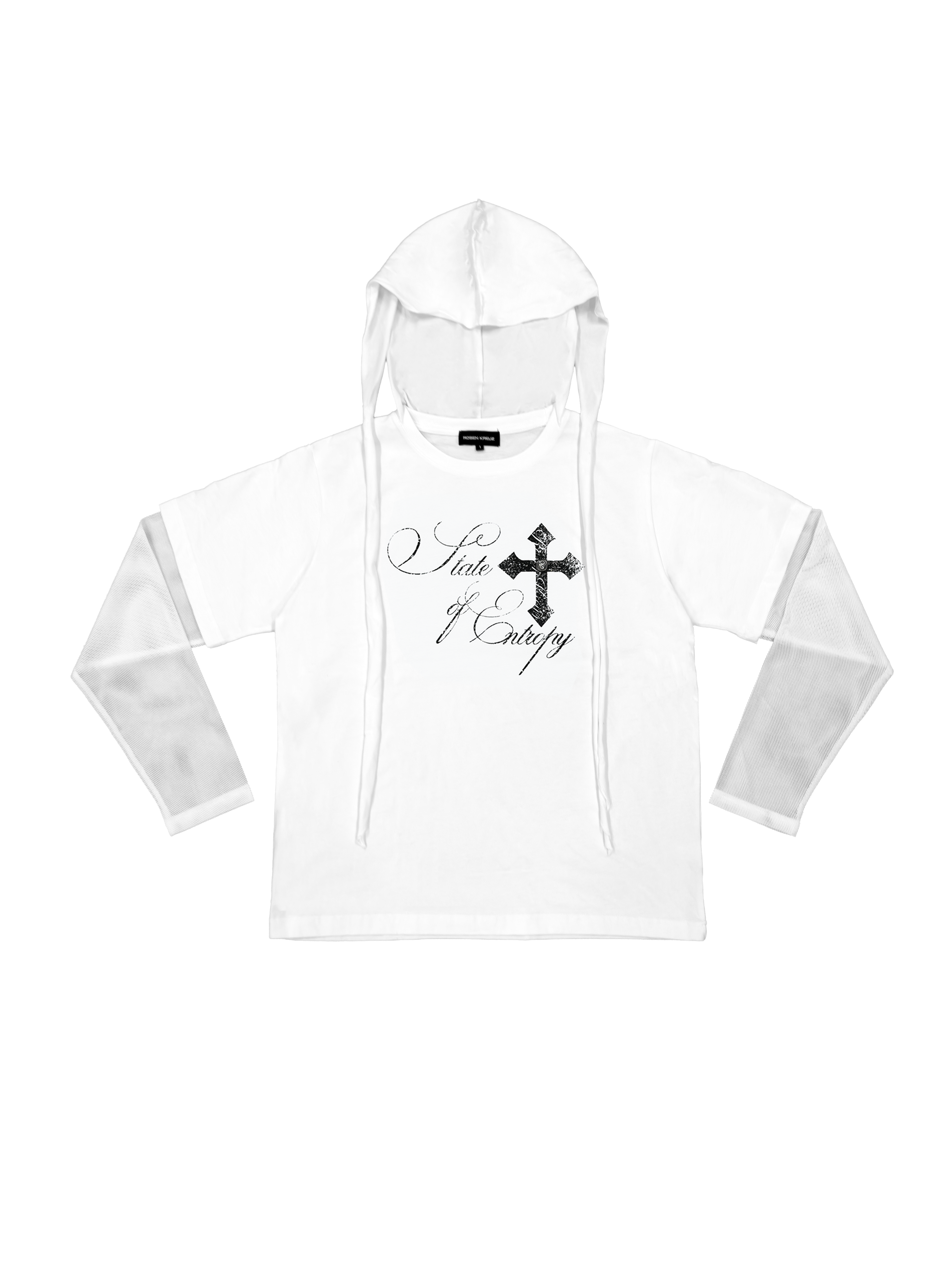6/5 19:00先行発売【Rosen Kreuz】RUIN LAYERED MESH LONG SLEEVE