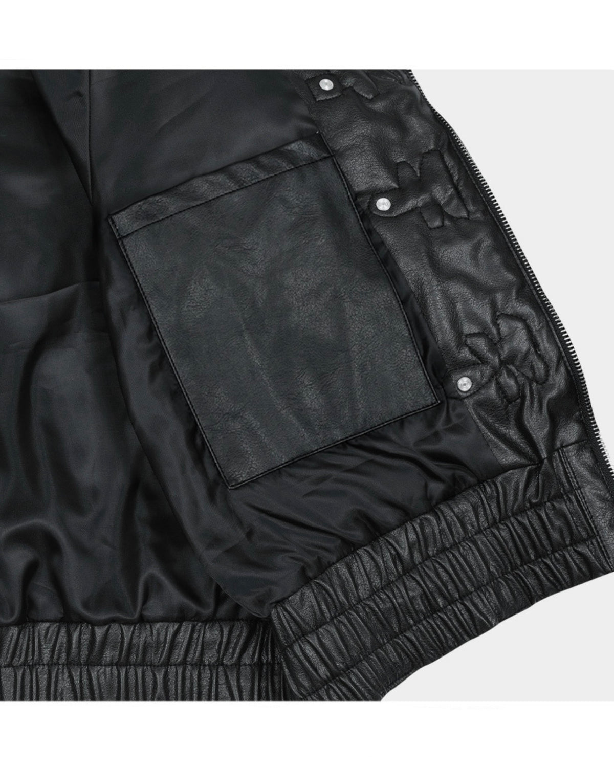 【FANCY CLUB】TOGGLE LEATHER FUR JACKET