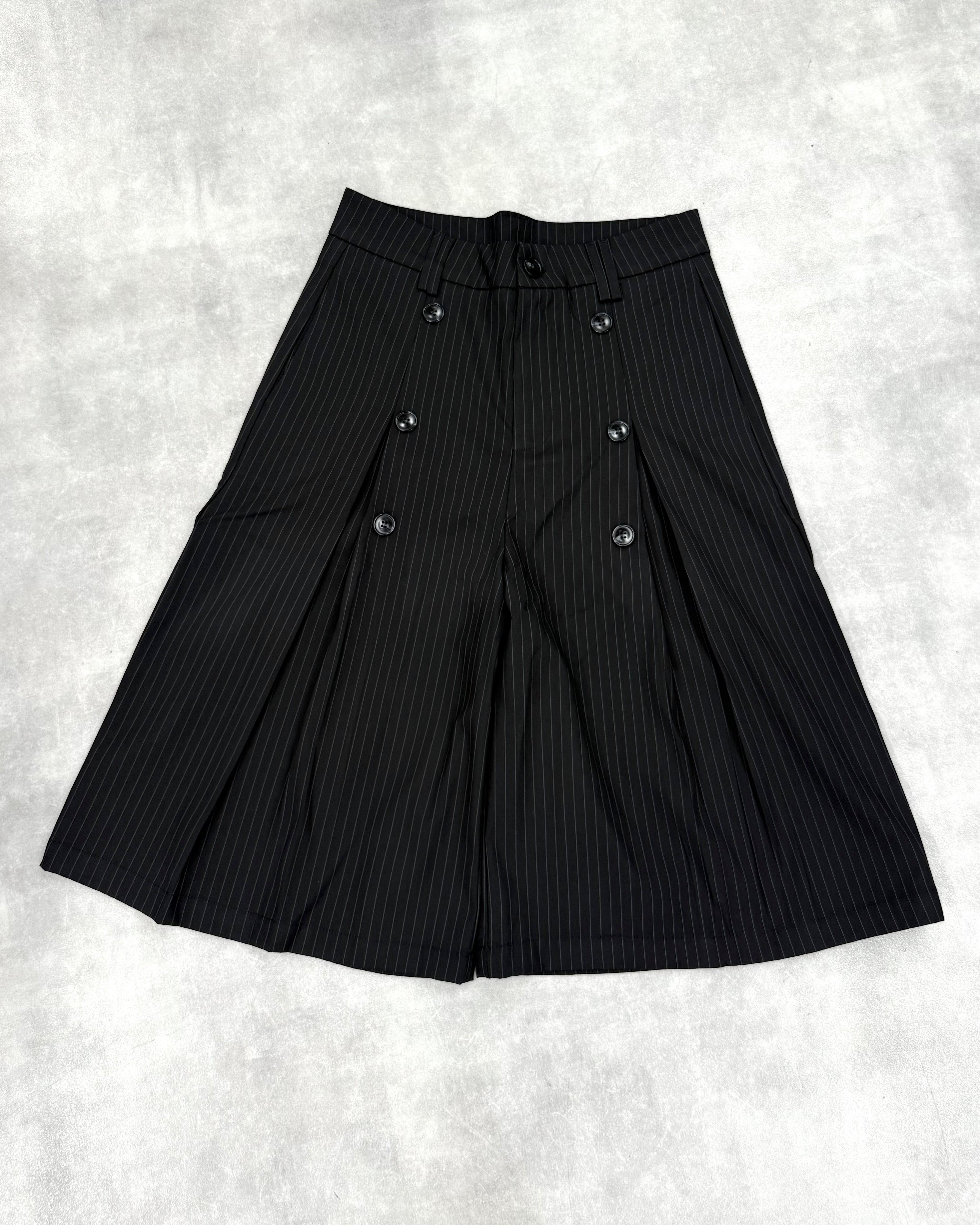 7/17 20:00 発売 国際配送【Nerd out XU】seven point stripe wide leg pants (2color)