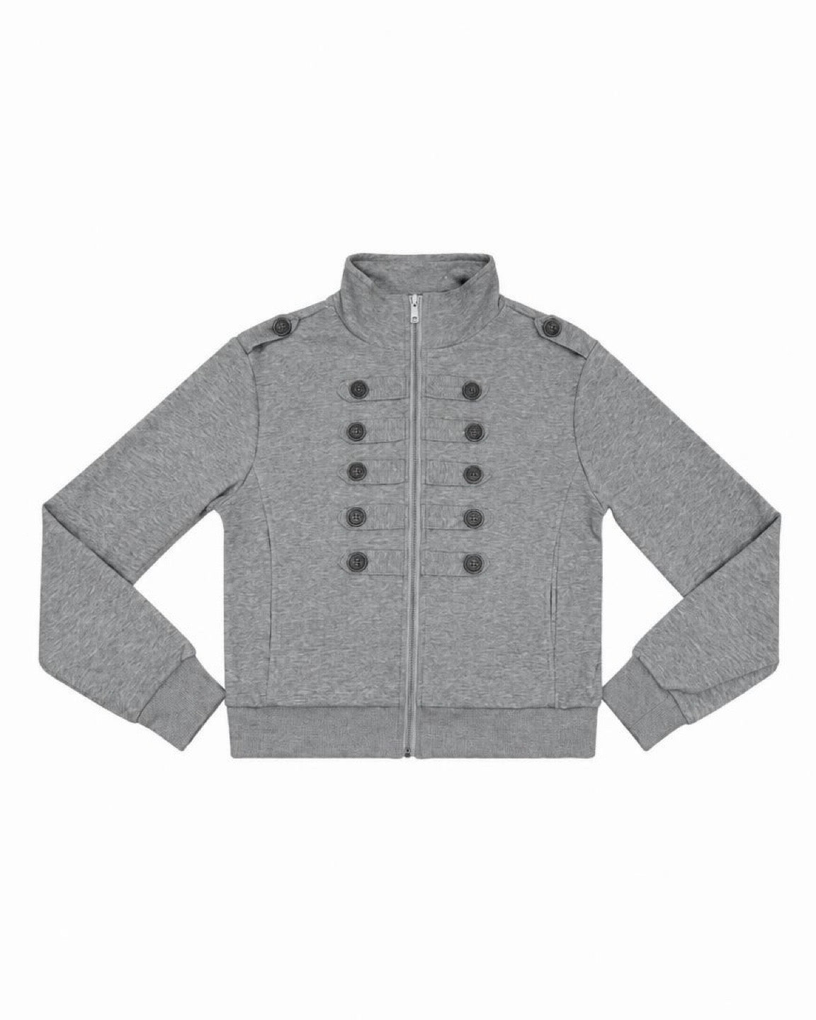 受注制【nmtc+】high neck napoleon zip up jacket (2color)