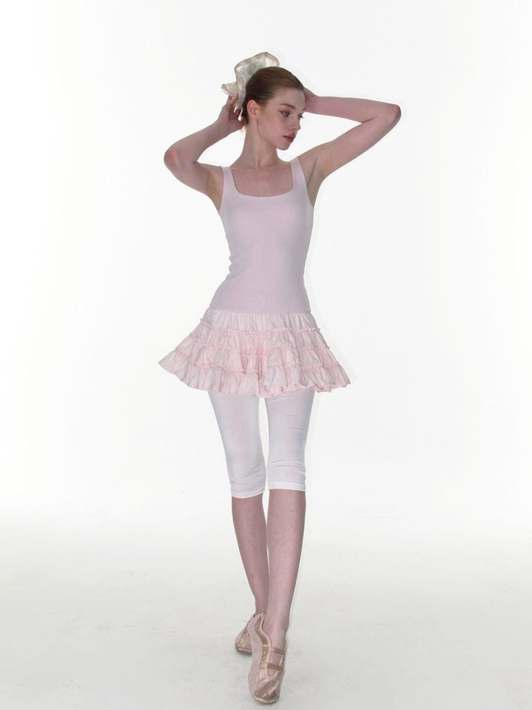【CRANK】FRILL TIERED DRESS