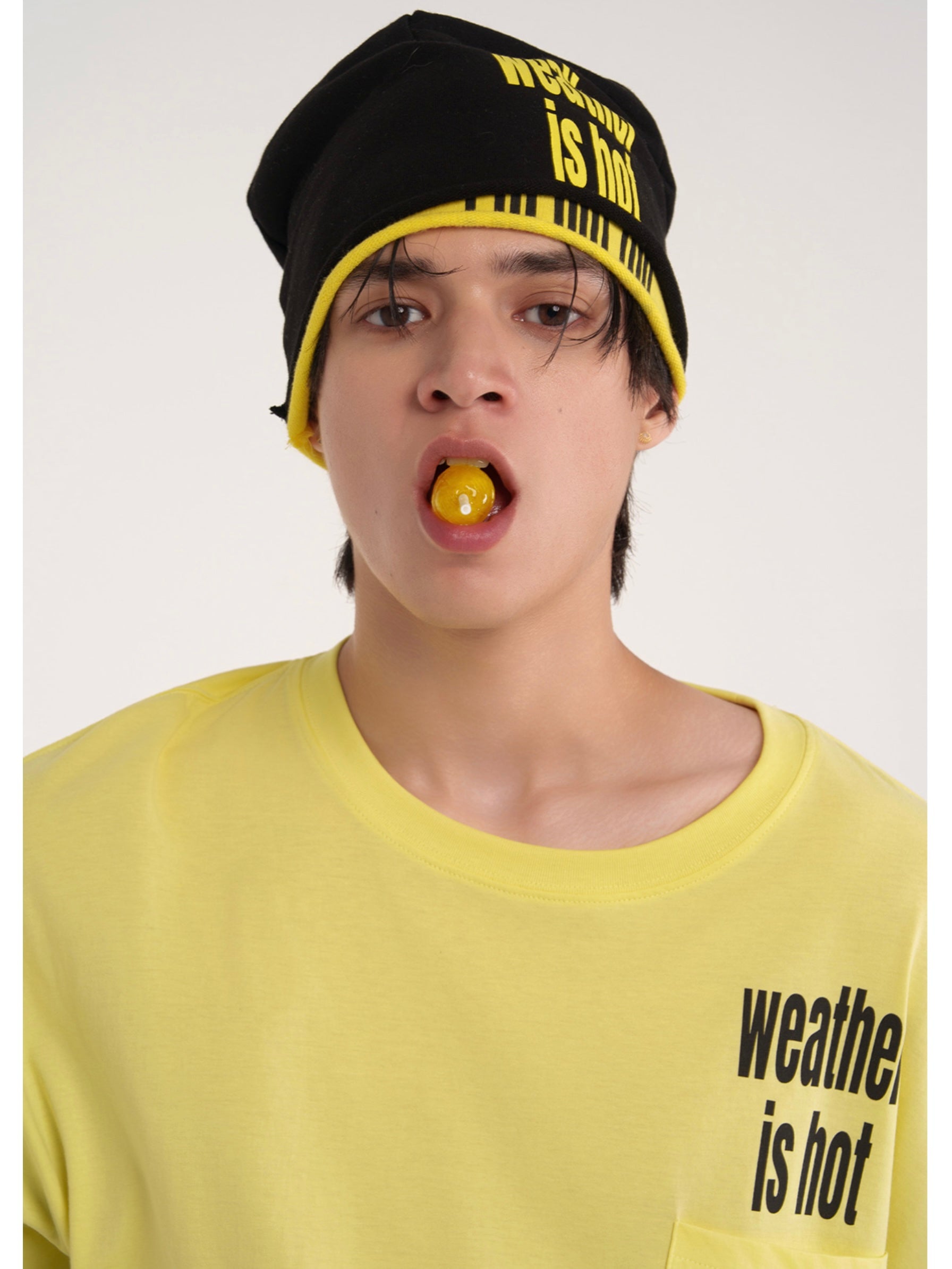 【ESC STUDIO】I'm hot double beanie