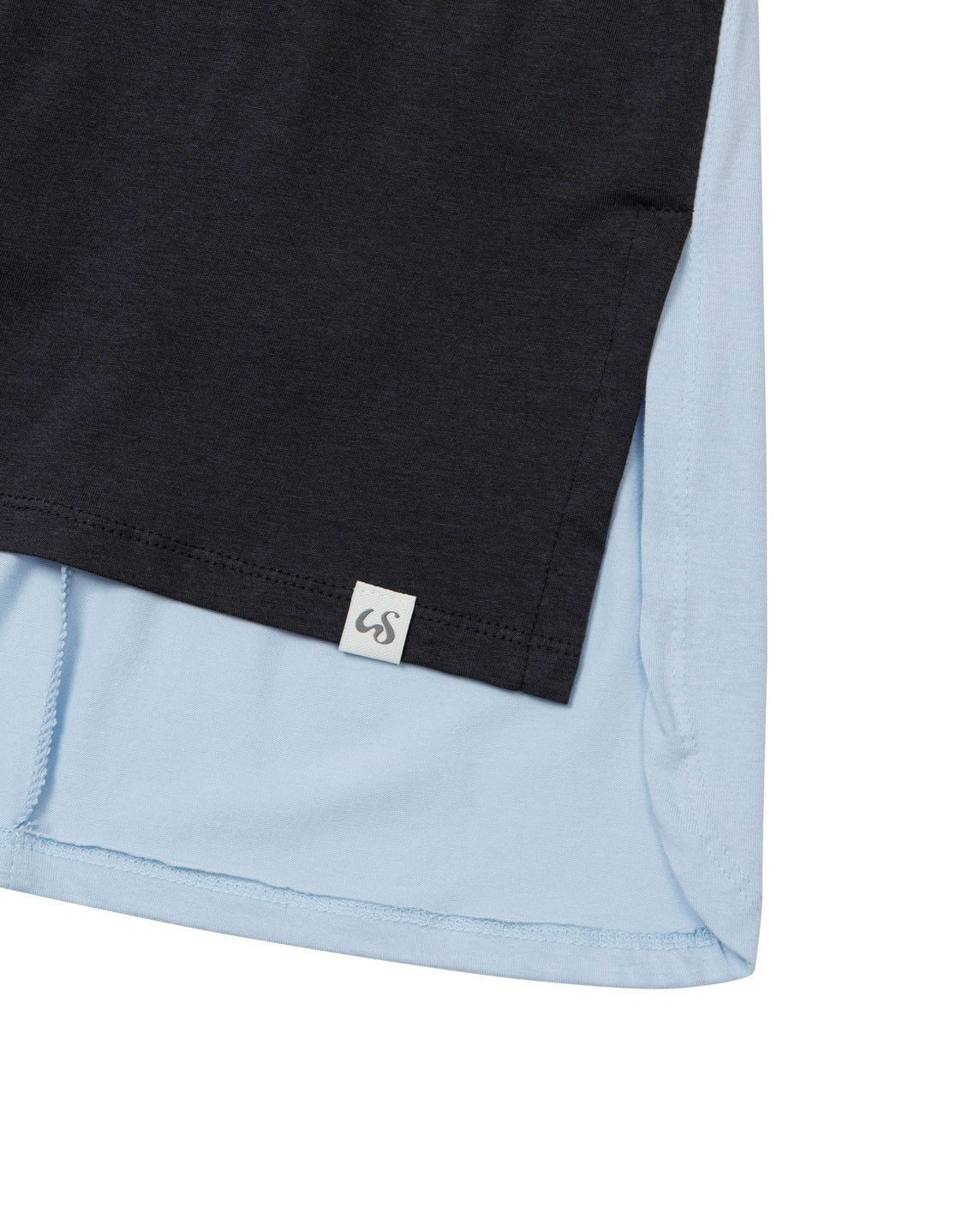 【Uglyshadow】BACK RIBBON T-SHIRT