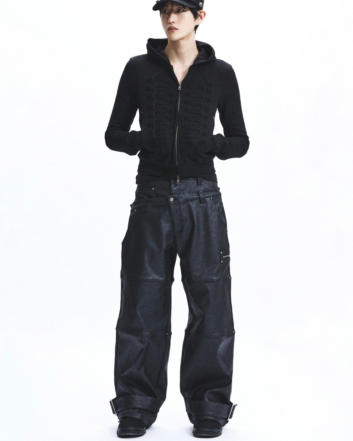 【LECYTO】Hussar Loop Zip-Up Hoodie