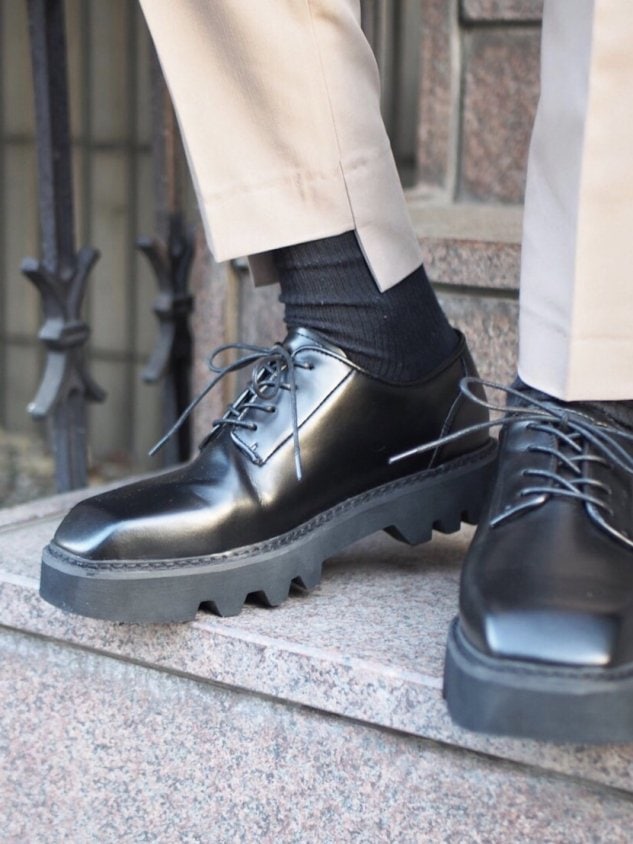 受注制【Never mind the XU】chunky sole shoes